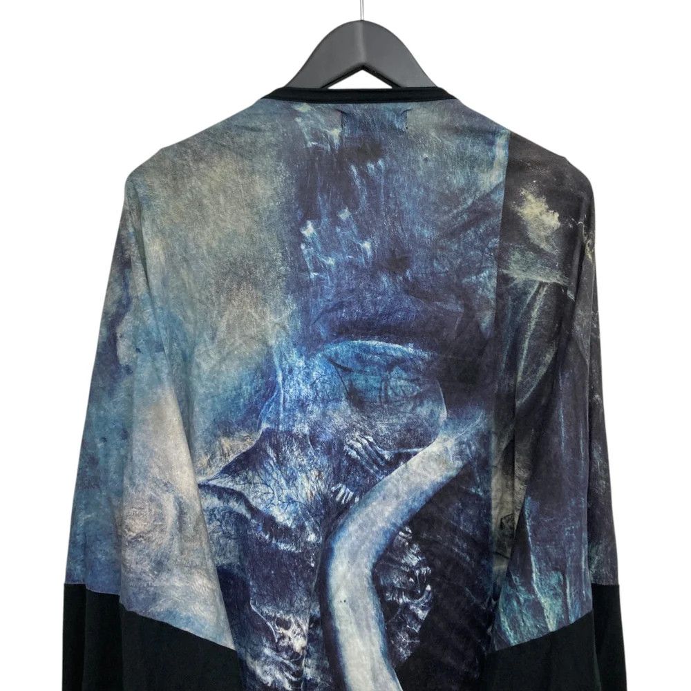 Yohji Yamamoto Yohji Yamamoto pour homme 22AW Inkjet Print Cape T-shirt Size US L / EU 52-54 / 3 - 4 Thumbnail