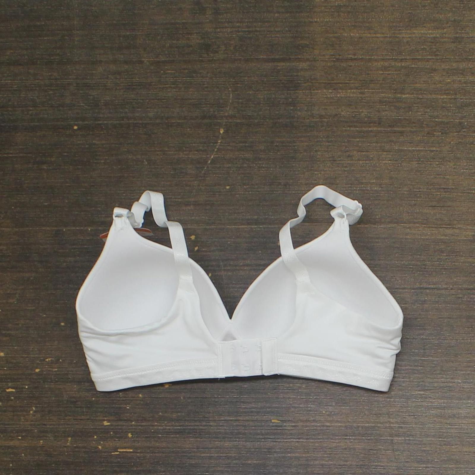 Warner Bros Warners Womens Cloud 9 Wire-free Bra 1269 01269 White 34c Size ONE SIZE - 2 Thumbnail