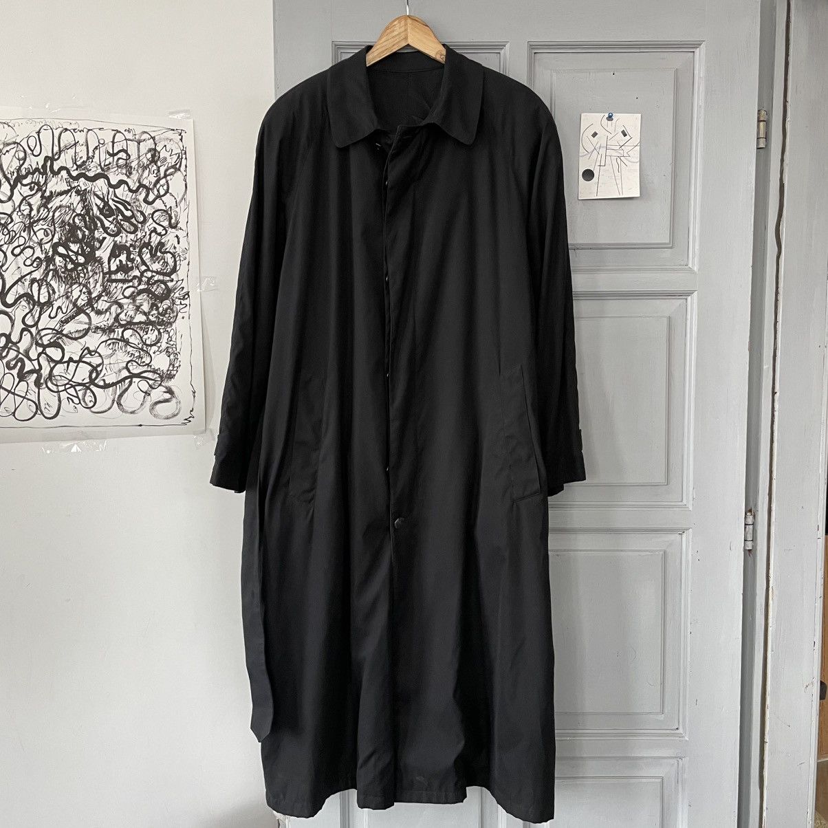 Vintage Vintage Avantgarde Trench Coat Colour Black Y2K Size US L / EU 52-54 / 3 - 2 Thumbnail