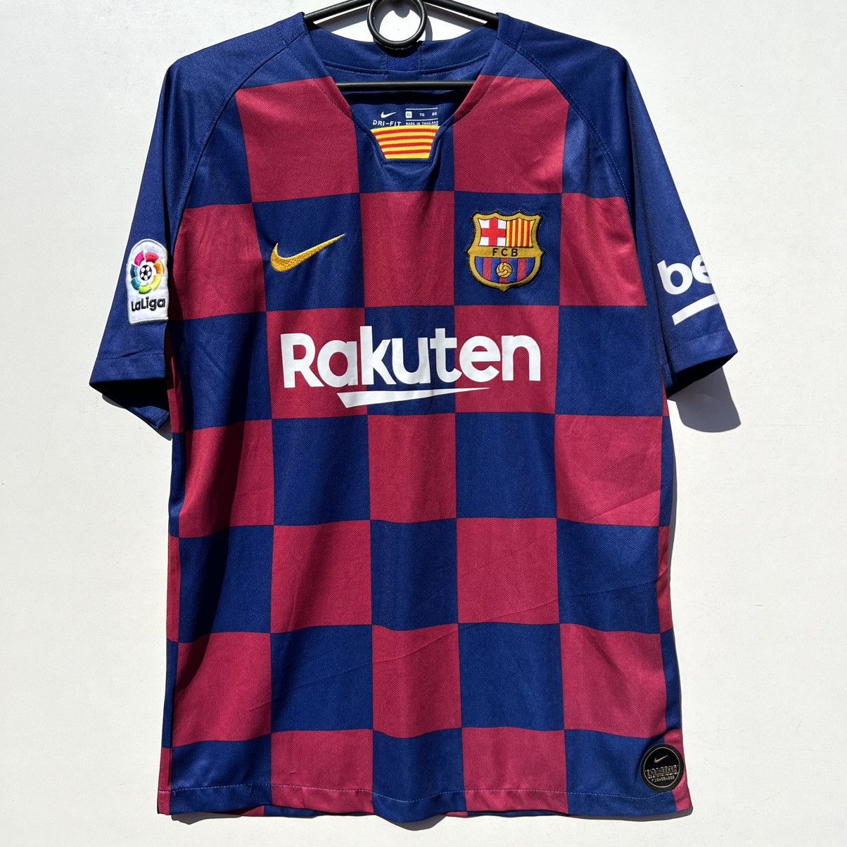 Nike Barcelona nike t shirt football soccer jersey Size US XL / EU 56 / 4 - 1 Thumbnail