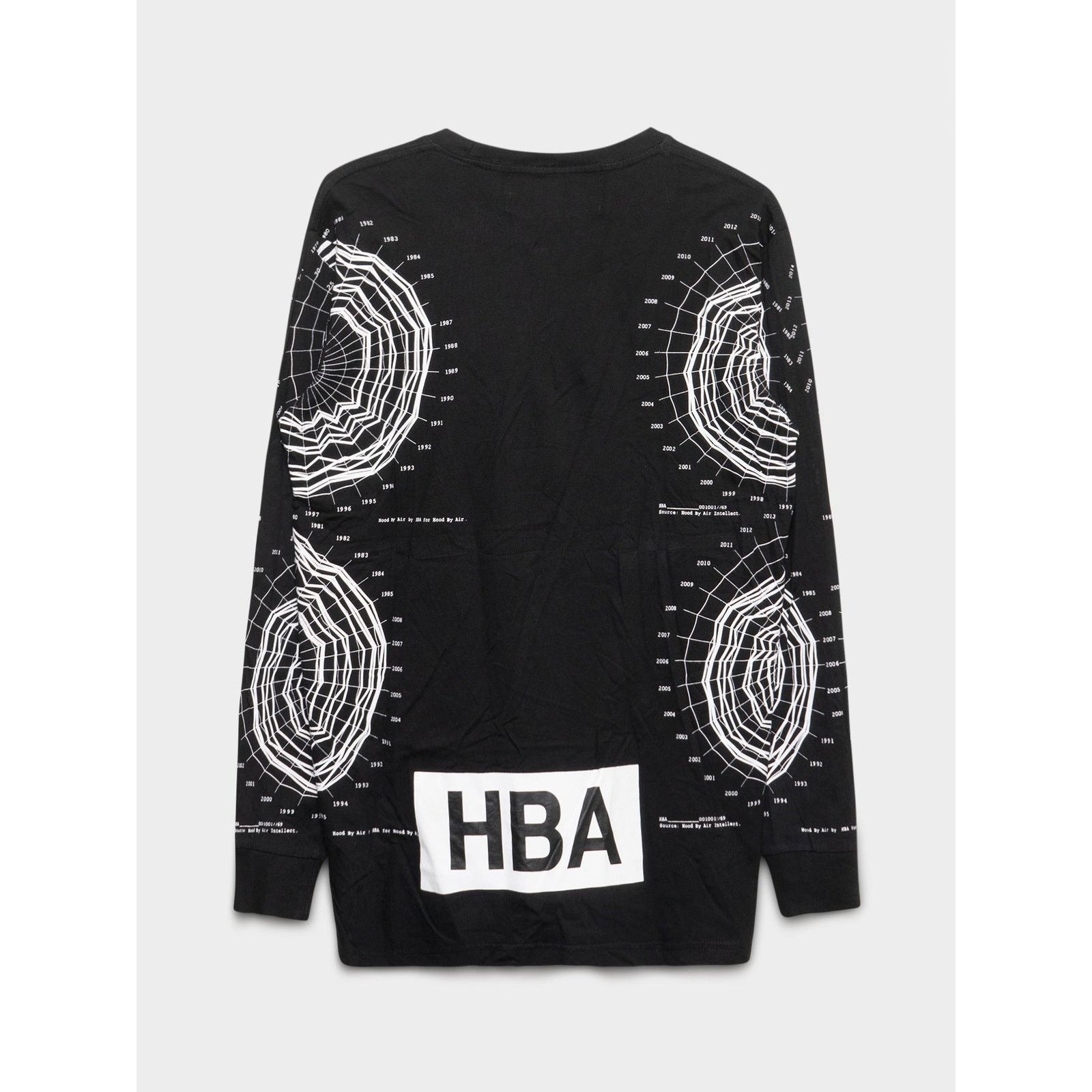 Hood By Air Radar Black LS Size US XL / EU 56 / 4 - 3 Thumbnail