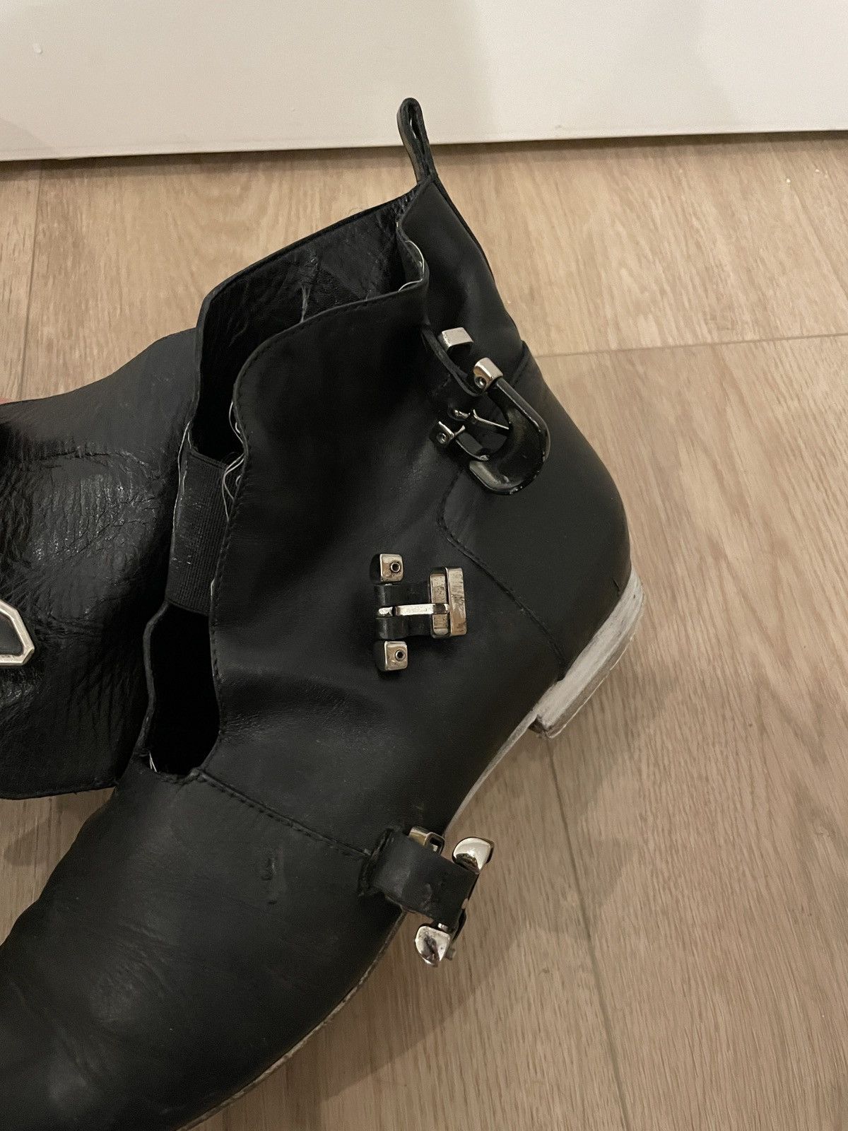 Balenciaga Balenciaga Monk strap buckle boots Size US 11 / IT 41 - 7 Thumbnail