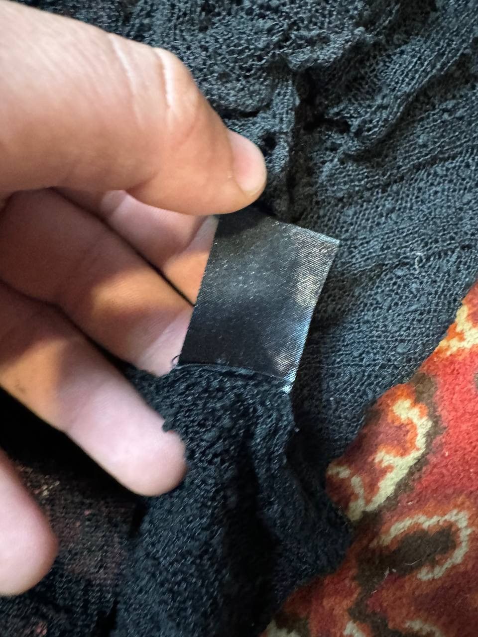 Japanese Brand × Vintage Vintage black longline Roman streetwear cardigan Size 3XL / US 20-22 - 4 Thumbnail