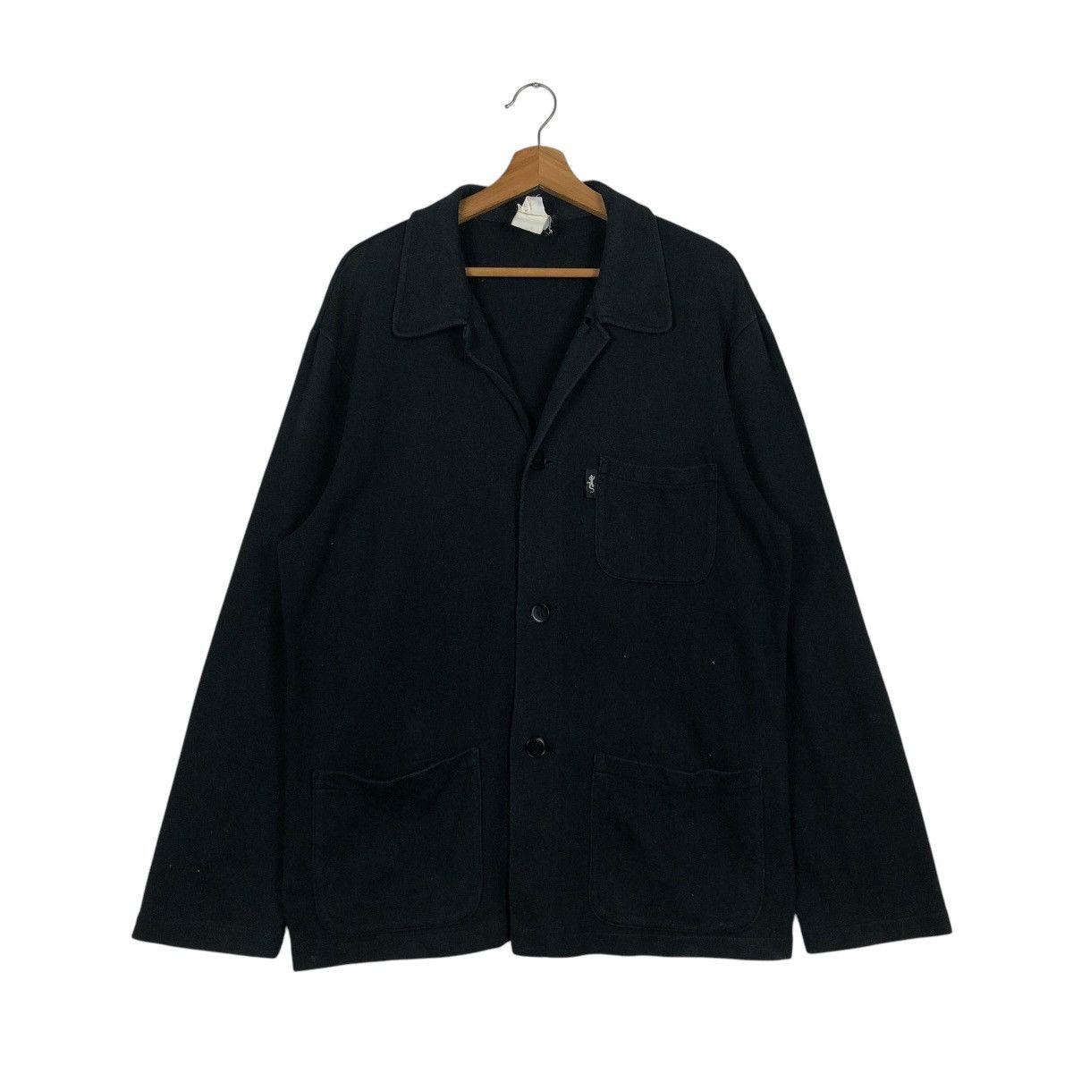 agnes b. 🔥VINTAGE CHORE JACKET AGNES B. HOMME PARIS MADE IN FRANCE Size US M / EU 48-50 / 2 - 3 Thumbnail