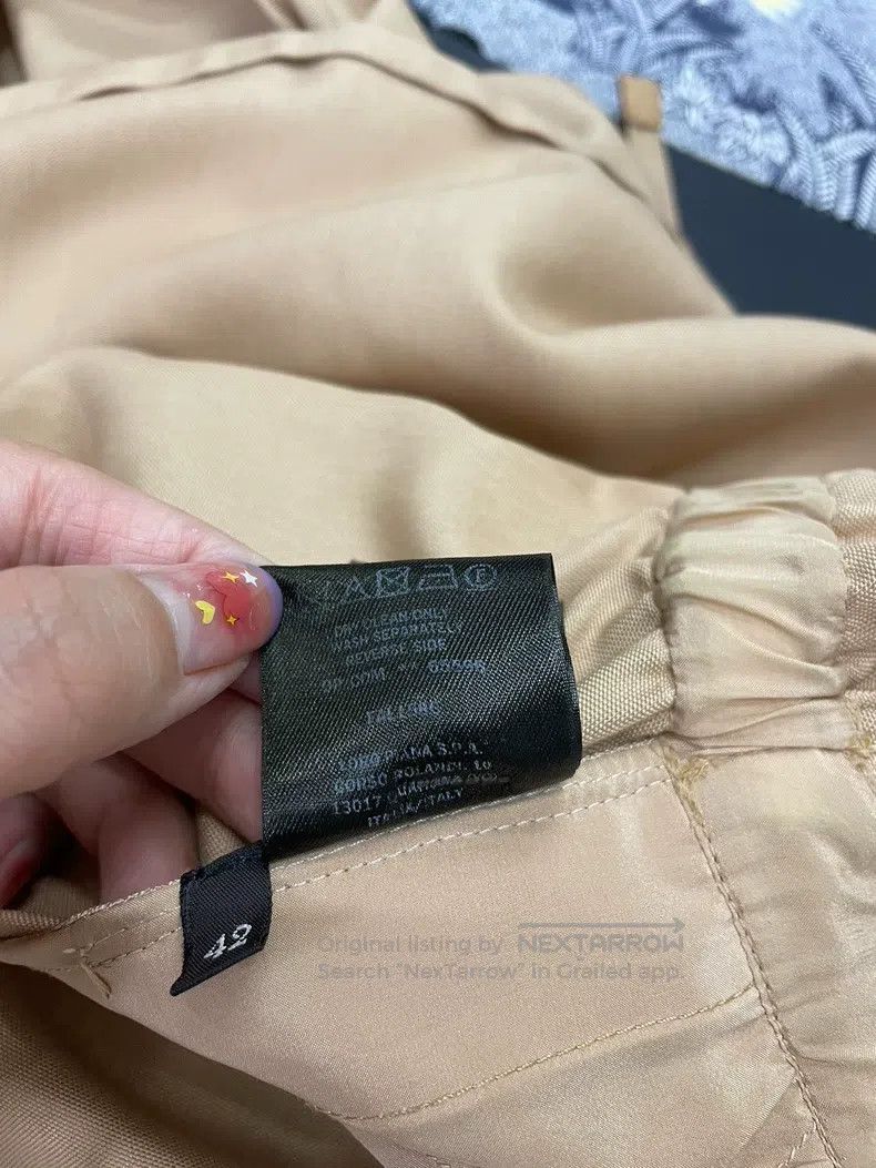 Loro Piana LORO PIANA Camel Color Waist Belted Silk Dress Size S / US 4 / IT 40 - 6 Thumbnail