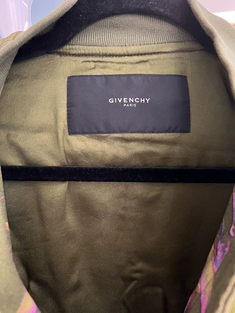 Givenchy Givenchy Size44 Military green bamboo jacket Size US M / EU 48-50 / 2 - 2 Thumbnail