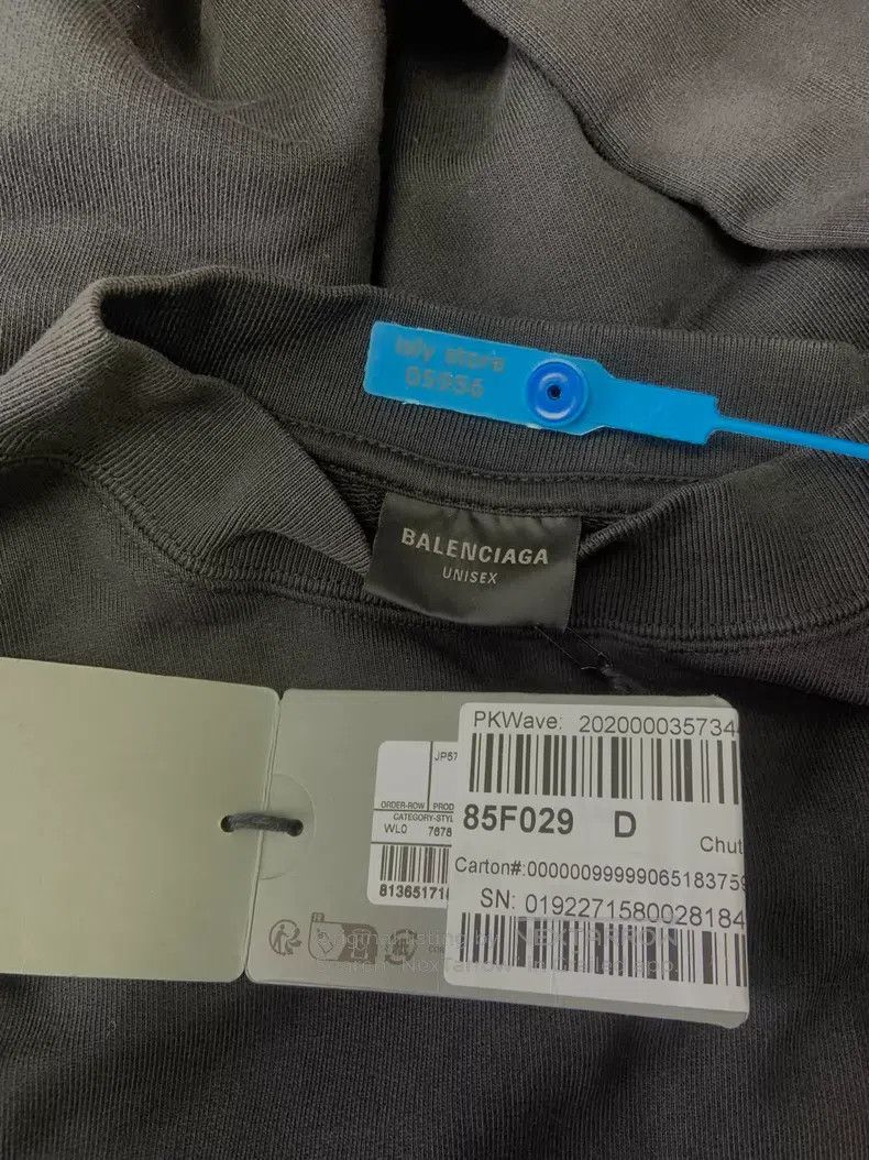 Balenciaga Balenciaga Letter print casual hooded long-sleeve sweatshi Size US S / EU 44-46 / 1 - 5 Thumbnail