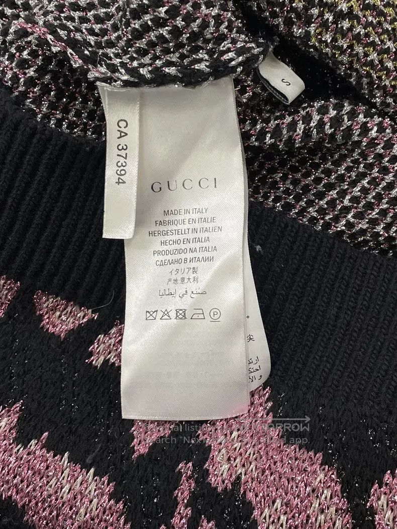 Gucci Gucci Pink tiger head sweater Size S / US 4 / IT 40 - 5 Thumbnail