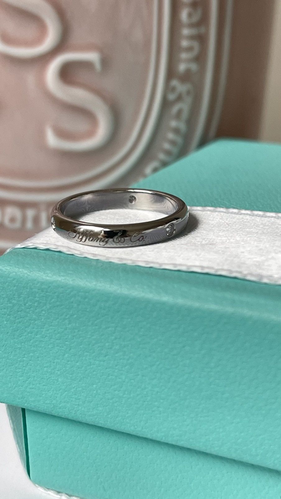 Tiffany & Co. Tiffany & Co. Notes Lucida Dia Ring Platinum 5.5 NEW $1245 Size ONE SIZE - 22 Thumbnail