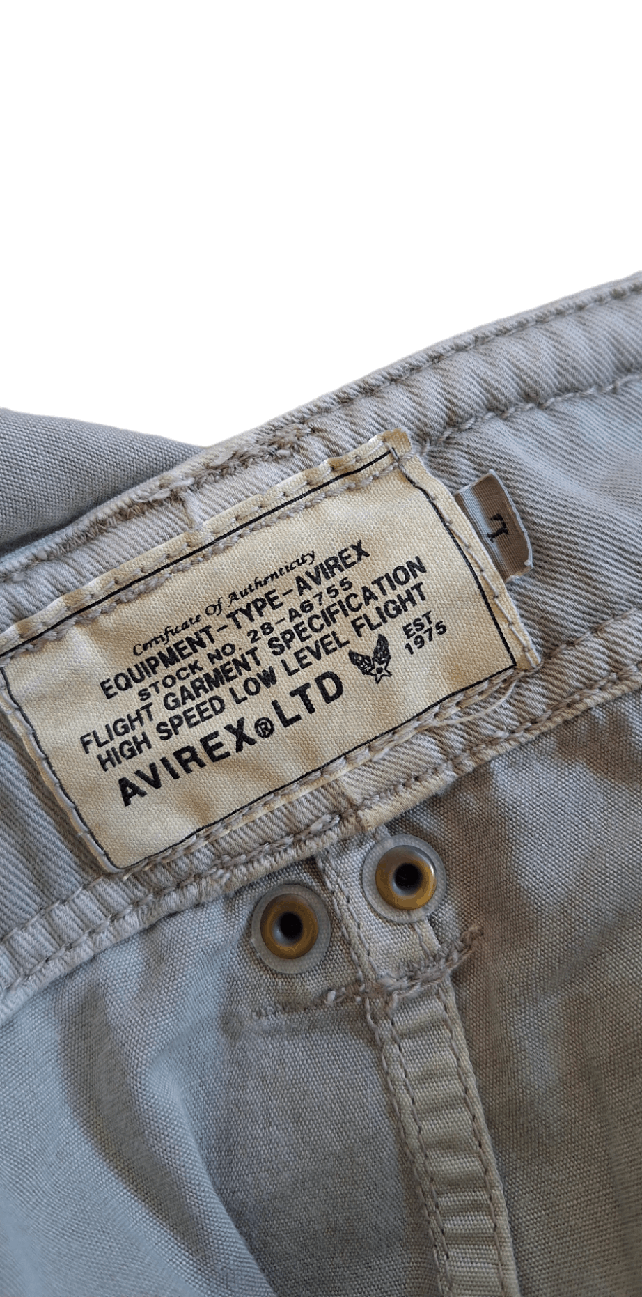 Avirex Vintage Avirex Flight Garment Tactical Cargo Pants Size US 36 / EU 52 - 12 Thumbnail