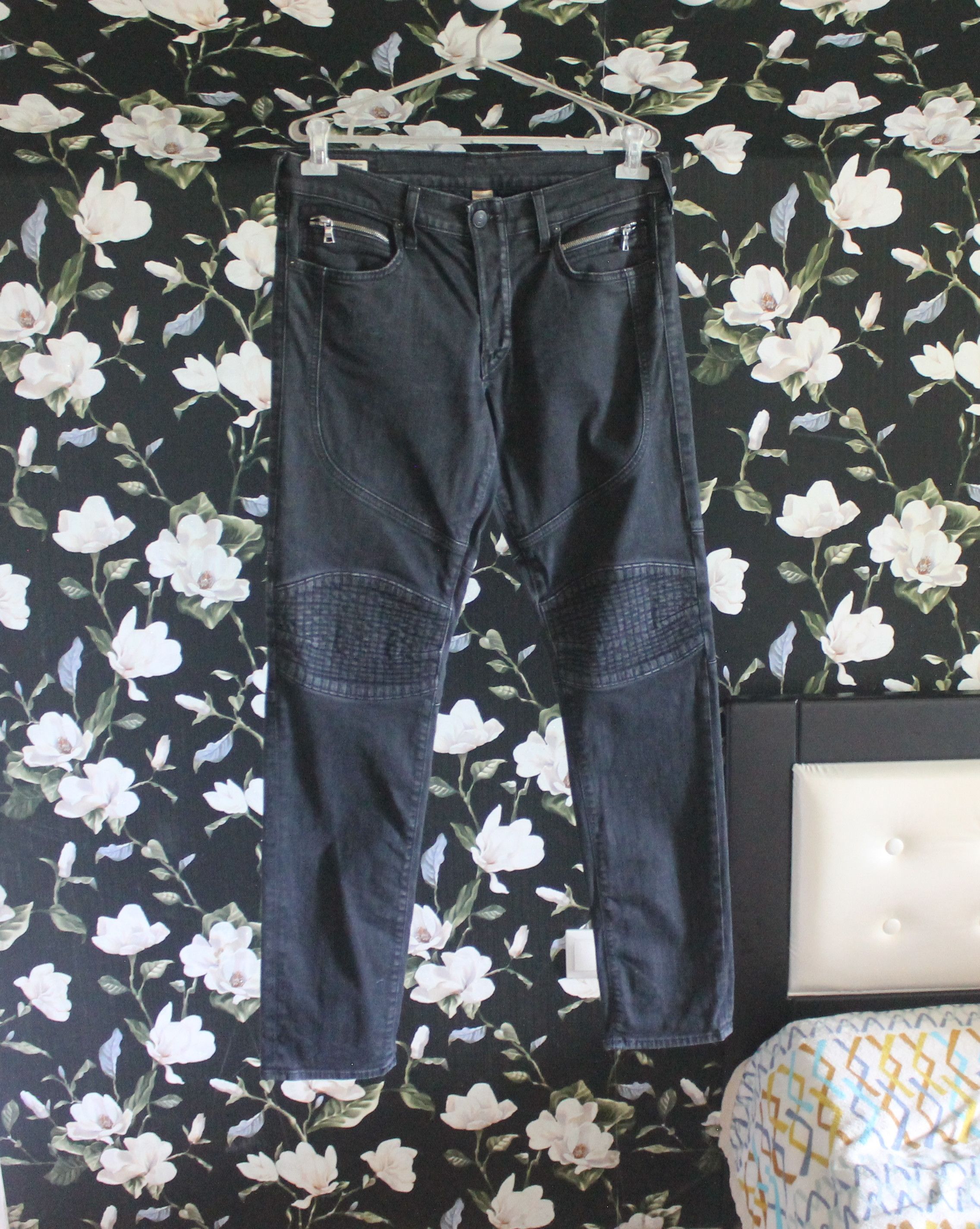 True Religion True Religion Geno Biker Denim Jeans Size US 33 - 2 Thumbnail