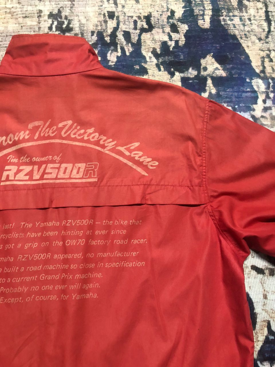 Yamaha Vintage 90s Yamaha RZV500R Kenny Robert Light Jacket Dirty Size US M / EU 48-50 / 2 - 14 Thumbnail
