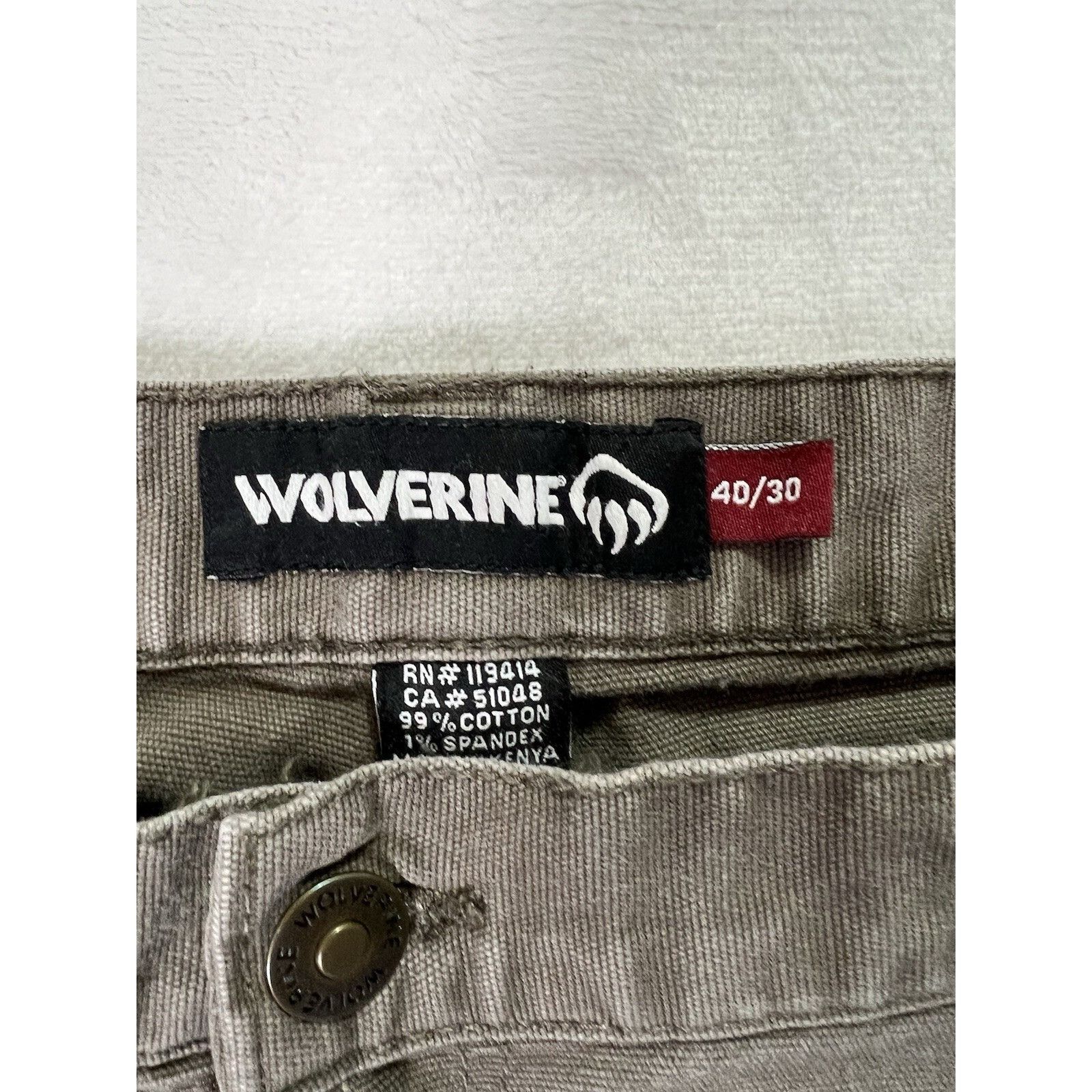 Wolverine Wolverine Carpenter Work Brown Pants Canvas Size 40x30 Workw Size US 40 / EU 56 - 4 Thumbnail
