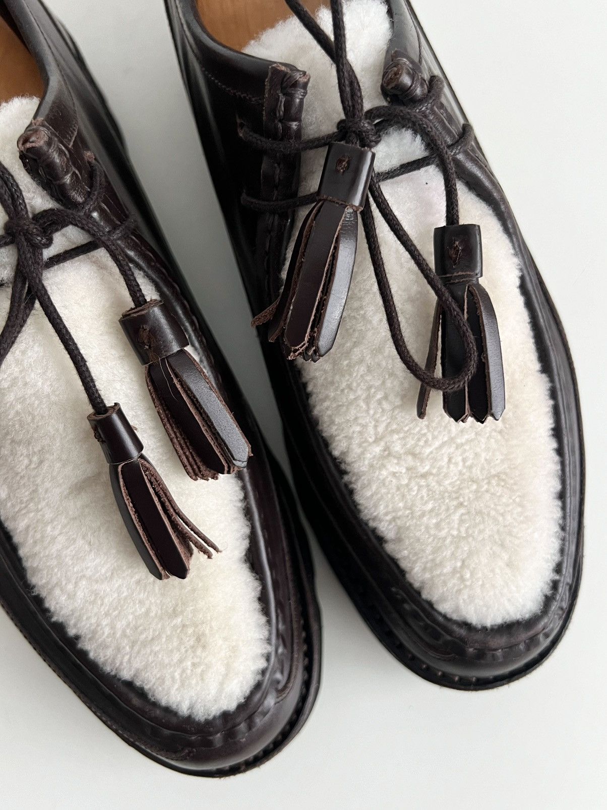 Grenson Bennet Shearling Lug Moc Brown Paraboot Michael