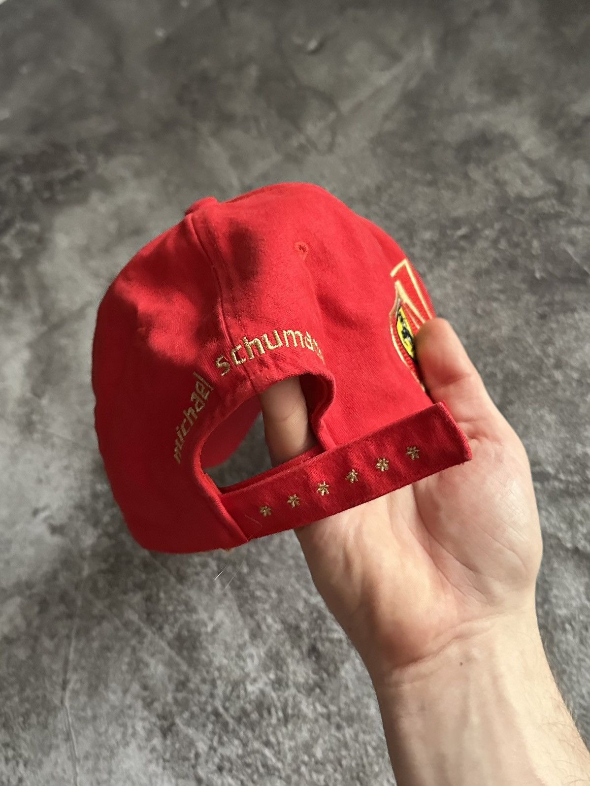 Formula 1 VINTAGE MICHAEL SCHUMACHER F1 World Champion Formula 1 Cap Size ONE SIZE - 5 Thumbnail