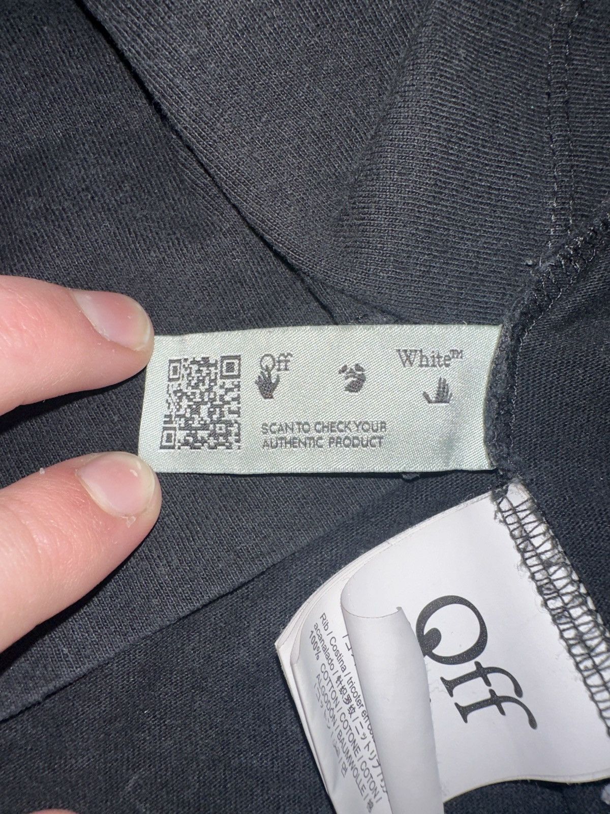 Off-White Off-White Caravaggio Tee Black Size US L / EU 52-54 / 3 - 5 Thumbnail