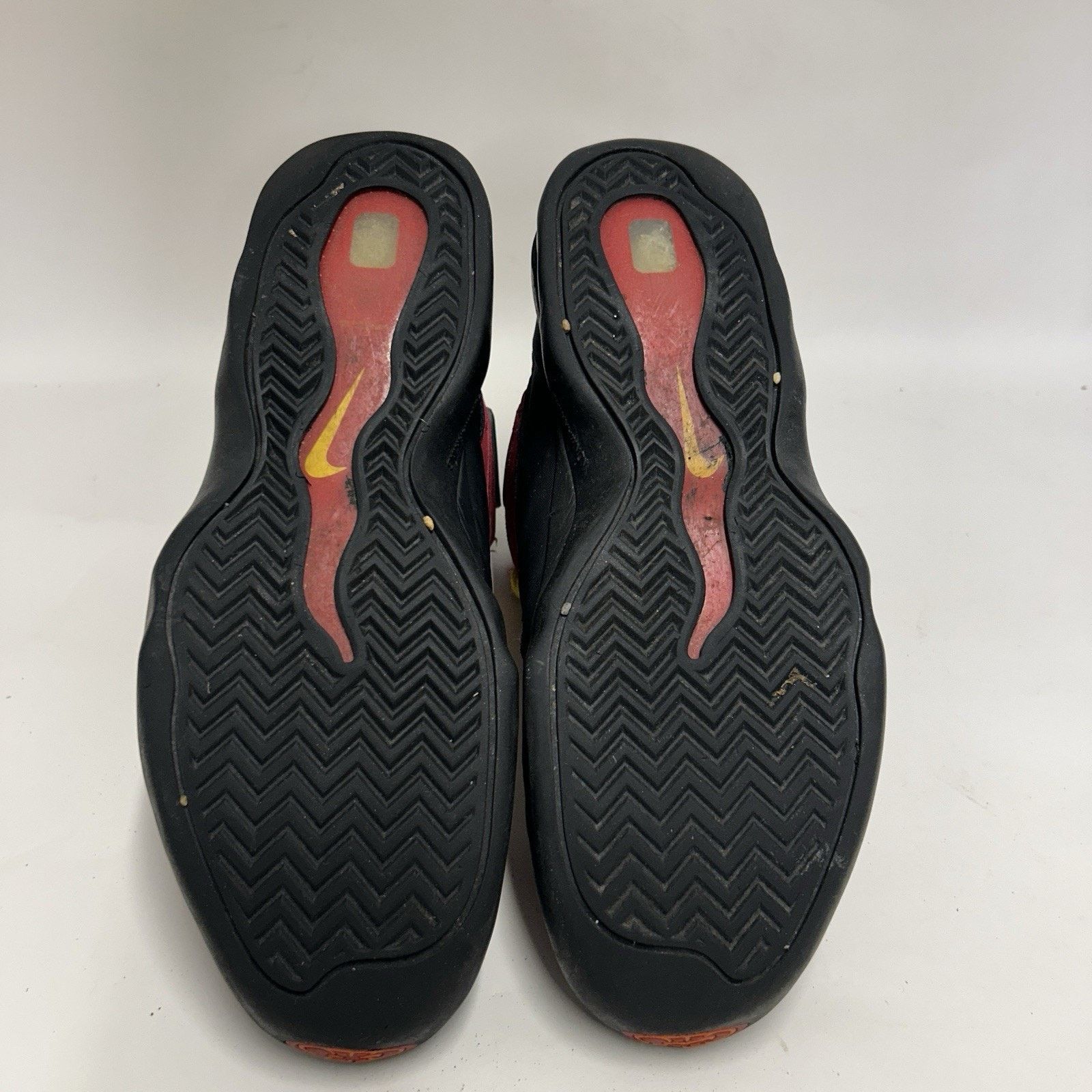 Nike Nike Air Bakin Retro OG "Red Yellow/Tim Hardaway" Size US 11.5 / EU 44-45 - 7 Thumbnail