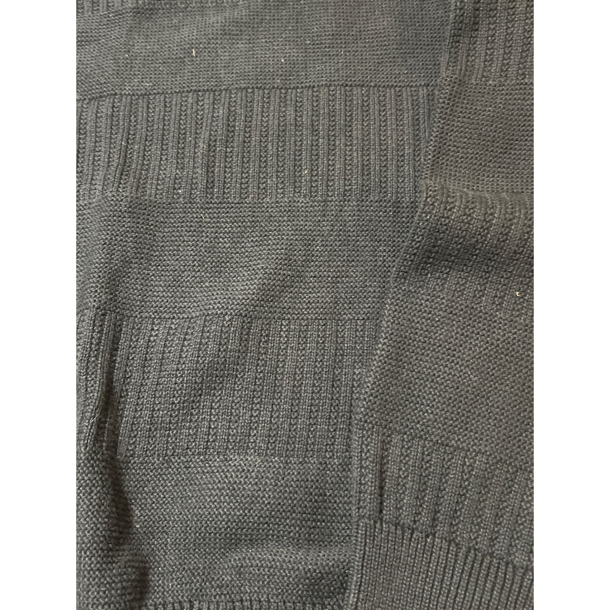 Chaps Chaps 1/4 Zip Mock Turtleneck Mens Sweater Black Pullover Si Size US L / EU 52-54 / 3 - 2 Thumbnail