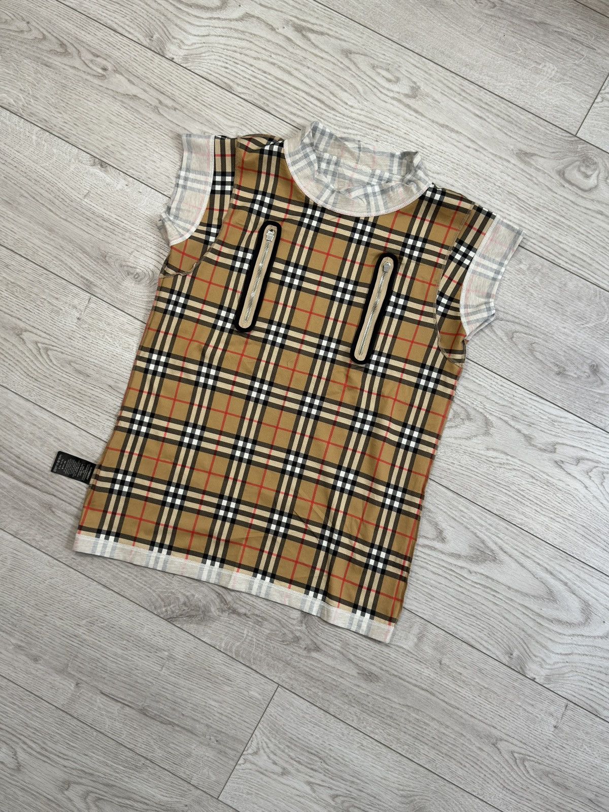 Burberry × Vivienne Westwood Burberry x Vivienne Westwood nip zip punk top Size M / US 6-8 / IT 42-44 - 6 Thumbnail