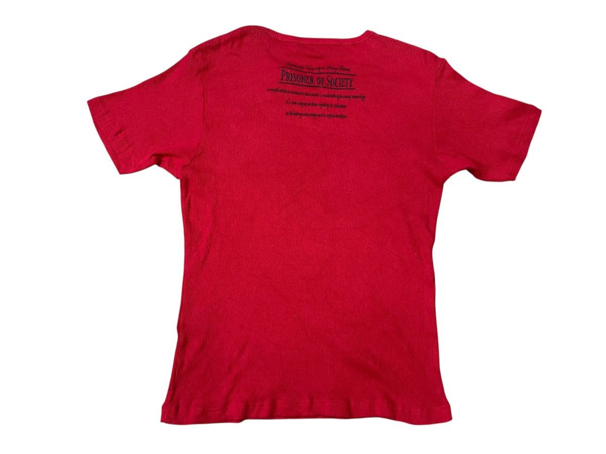 In The Attic Vintage In The Attic Homme Prisoner of Society Tshirt Size US L / EU 52-54 / 3 - 2 Thumbnail
