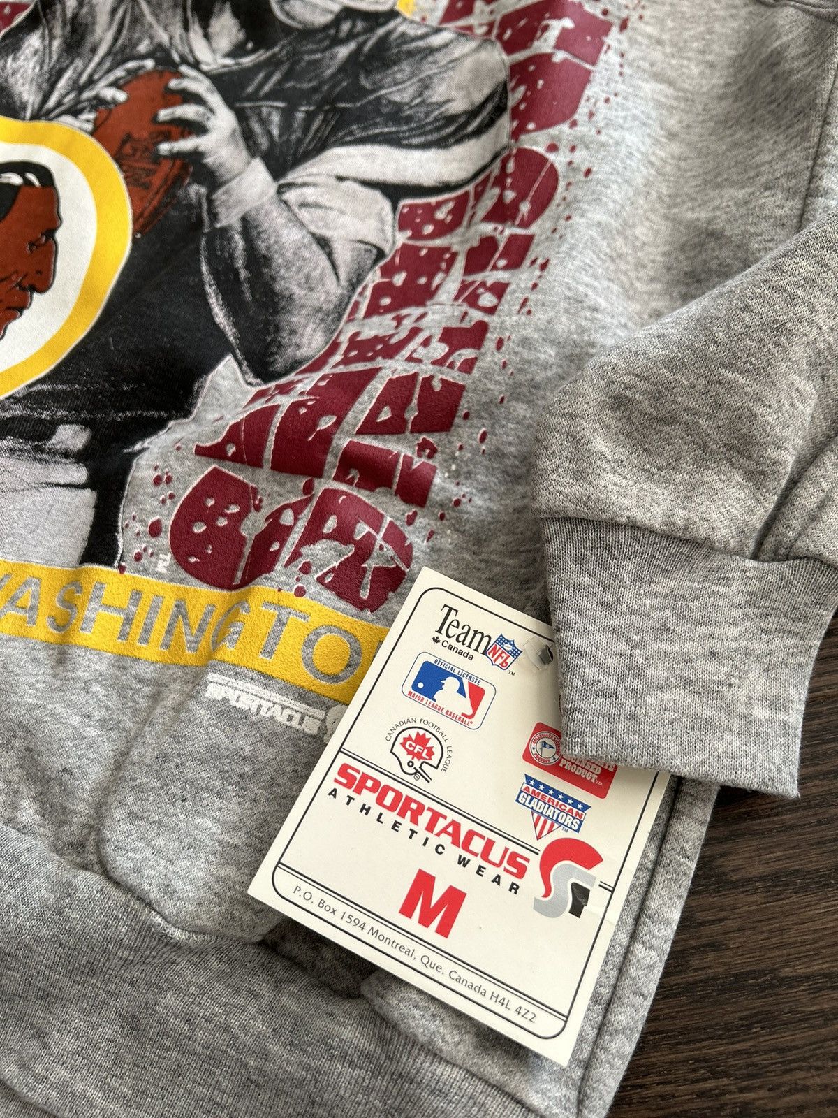 NFL × Vintage Vintage 1992 Washington Redskins NFL Sweatshirt NEW WITH TAG Size US M / EU 48-50 / 2 - 4 Thumbnail
