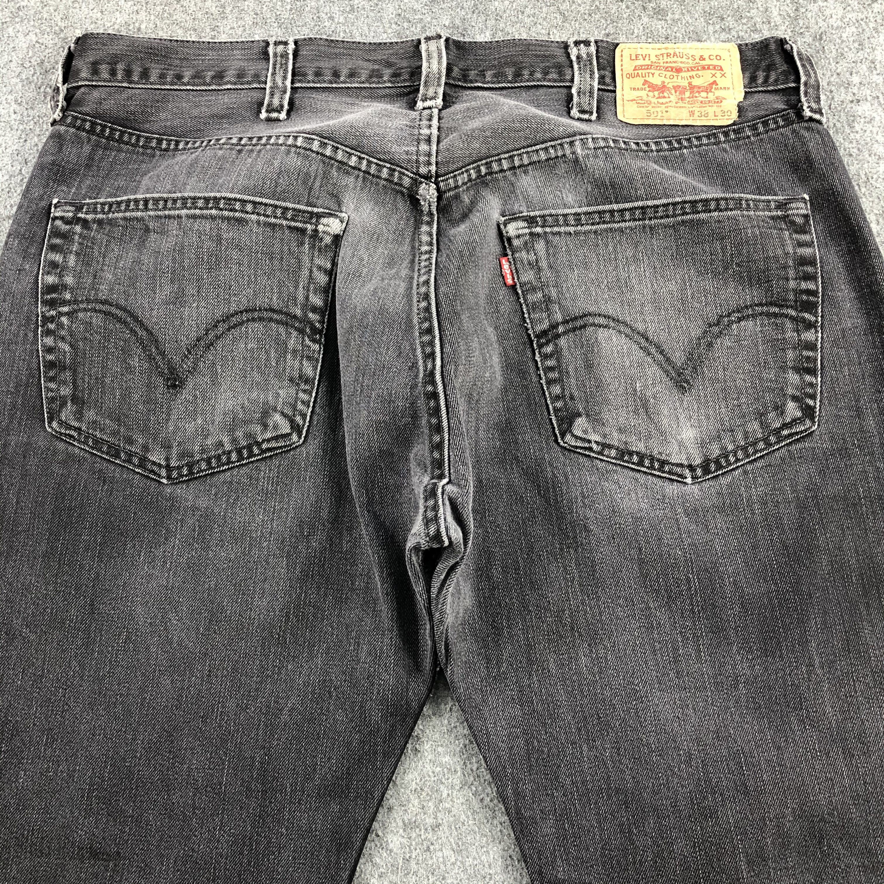 Levi's Vintage Levis 501 Earth Tone Jeans-J1618 Size US 38 / EU 54 - 4 Thumbnail