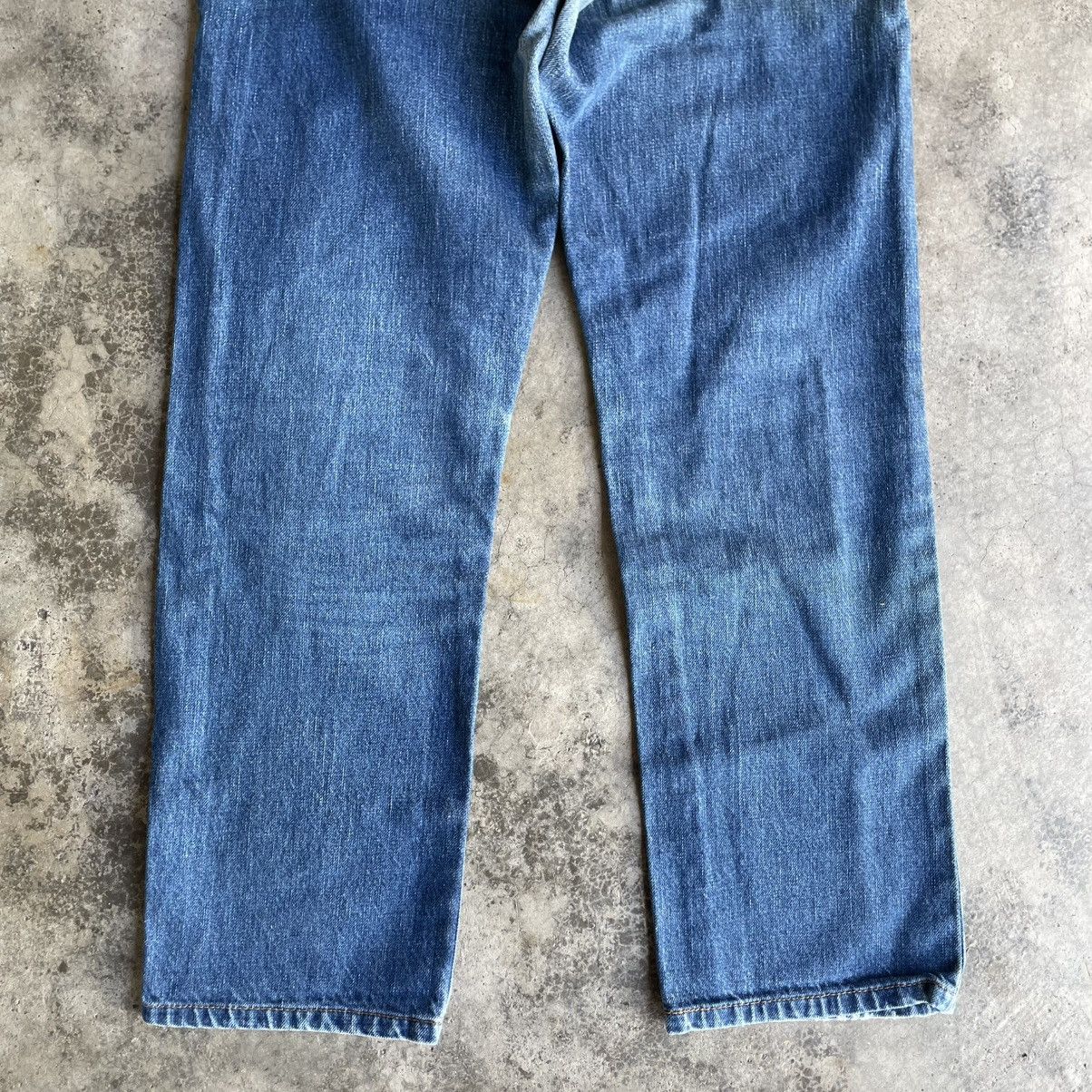Levi's Vintage Clothing 🔥Vintage Levis 502XX Big E Stoned Washed Riped Denim Jeans Size US 30 / EU 46 - 6 Thumbnail