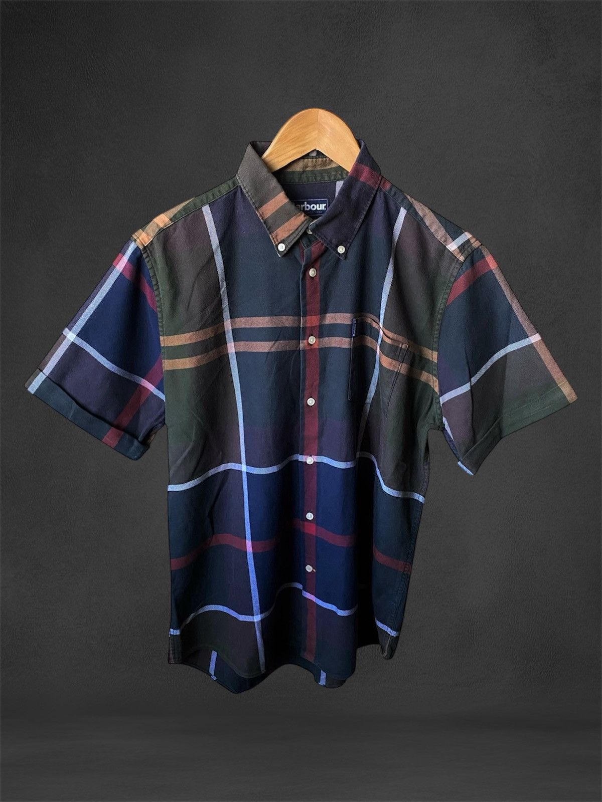 Barbour Barbour Dunoon AW19 Tartan Plaid Checkered ShortSleeve Shirt Size US M / EU 48-50 / 2 - 3 Thumbnail