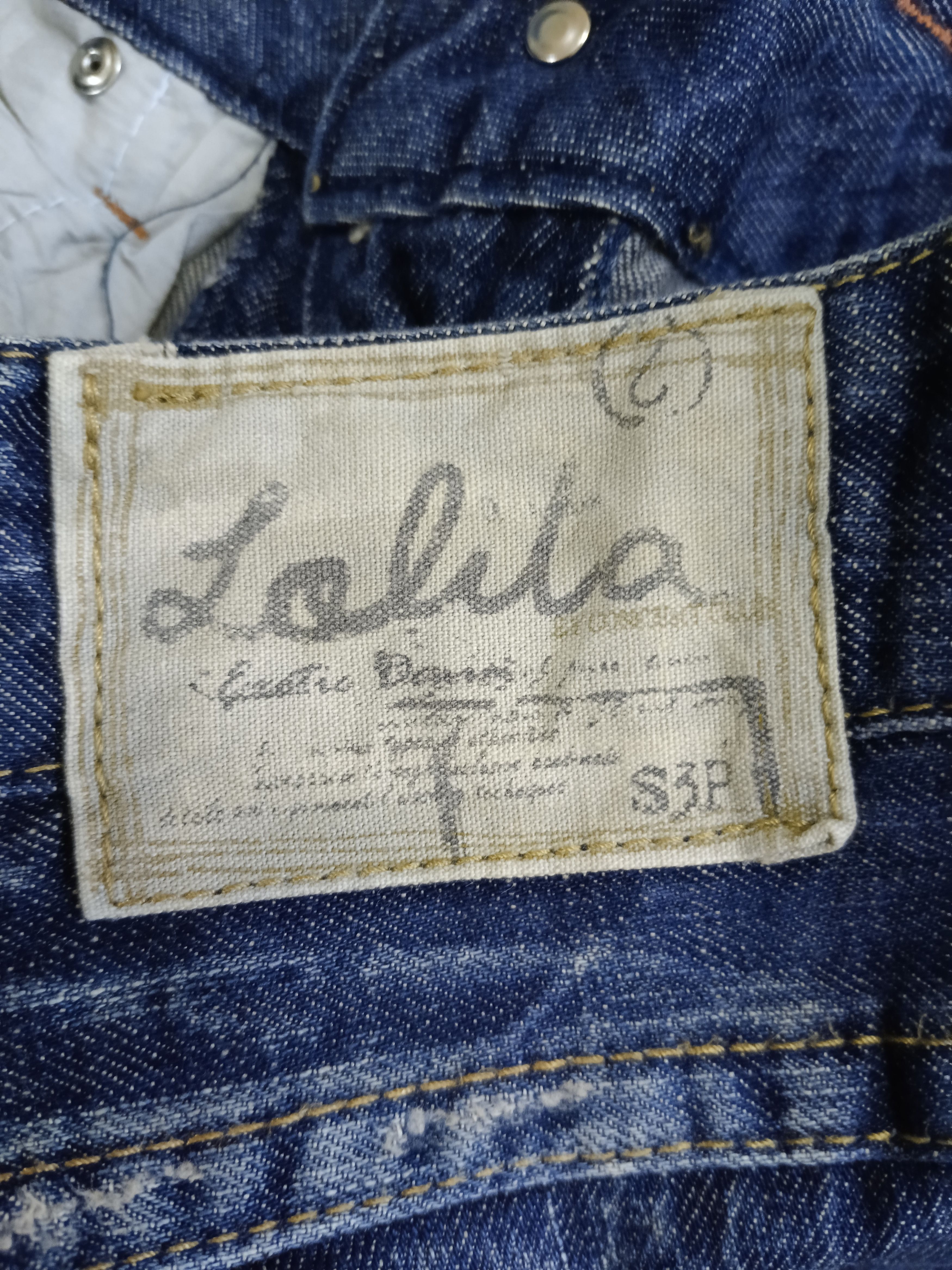 Japanese Brand FLARE TWIST RARE LOLITA DENIM PANTS Size US 32 / EU 48 - 7 Thumbnail