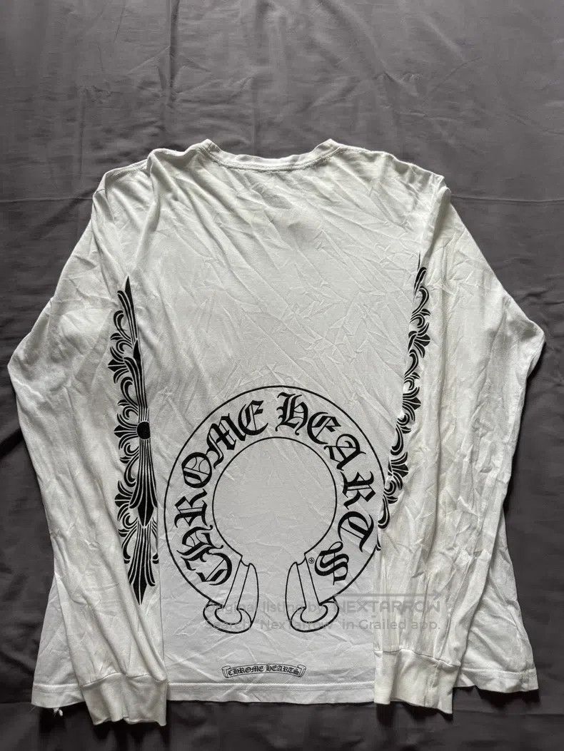 Chrome Hearts CHROME HEARTS Size XL White long sleeves Size US XL / EU 56 / 4 - 2 Thumbnail