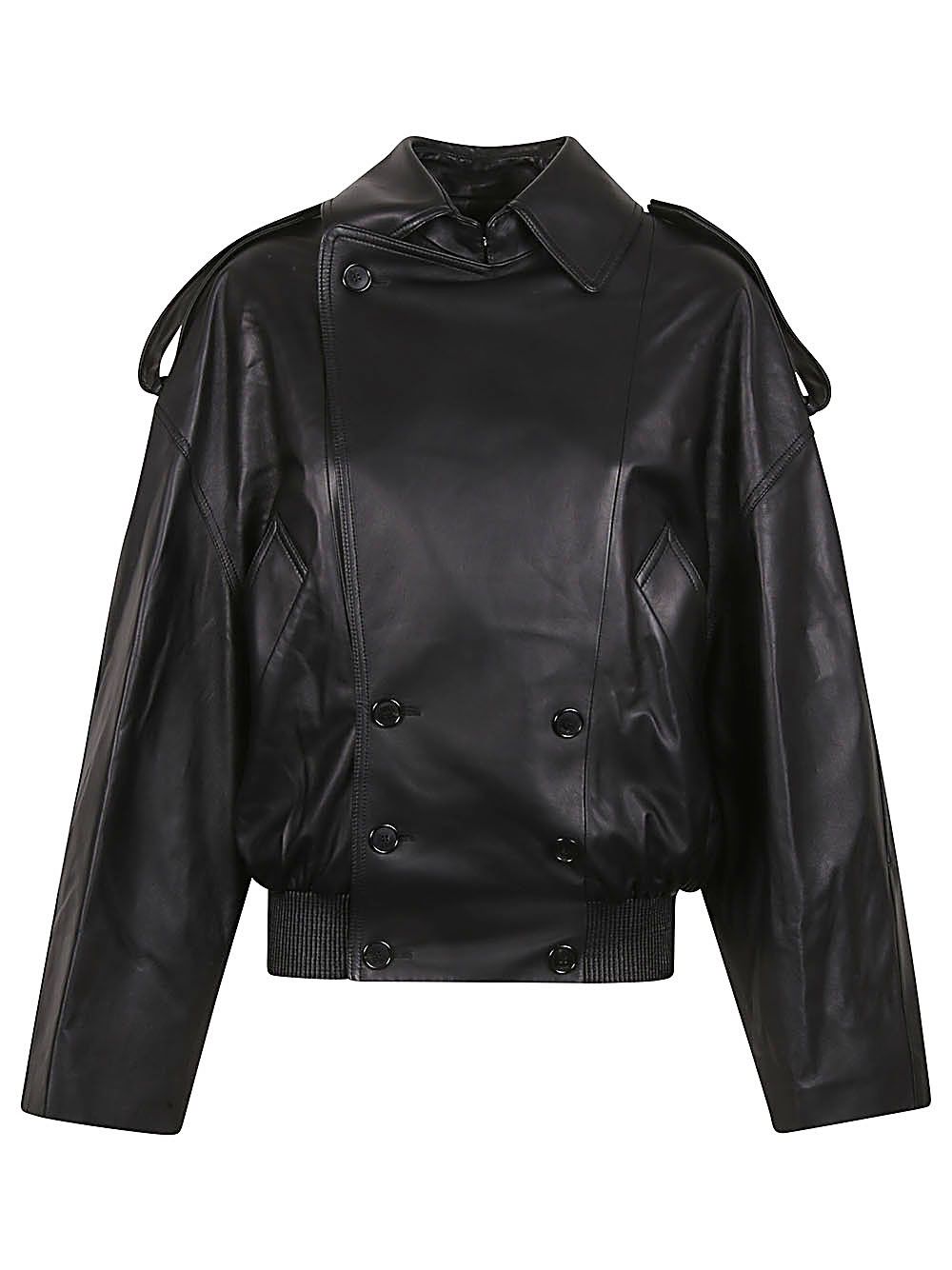 Loewe LEATHER CROPPED TRENCH Size S / US 4 / IT 40 - 1 Thumbnail