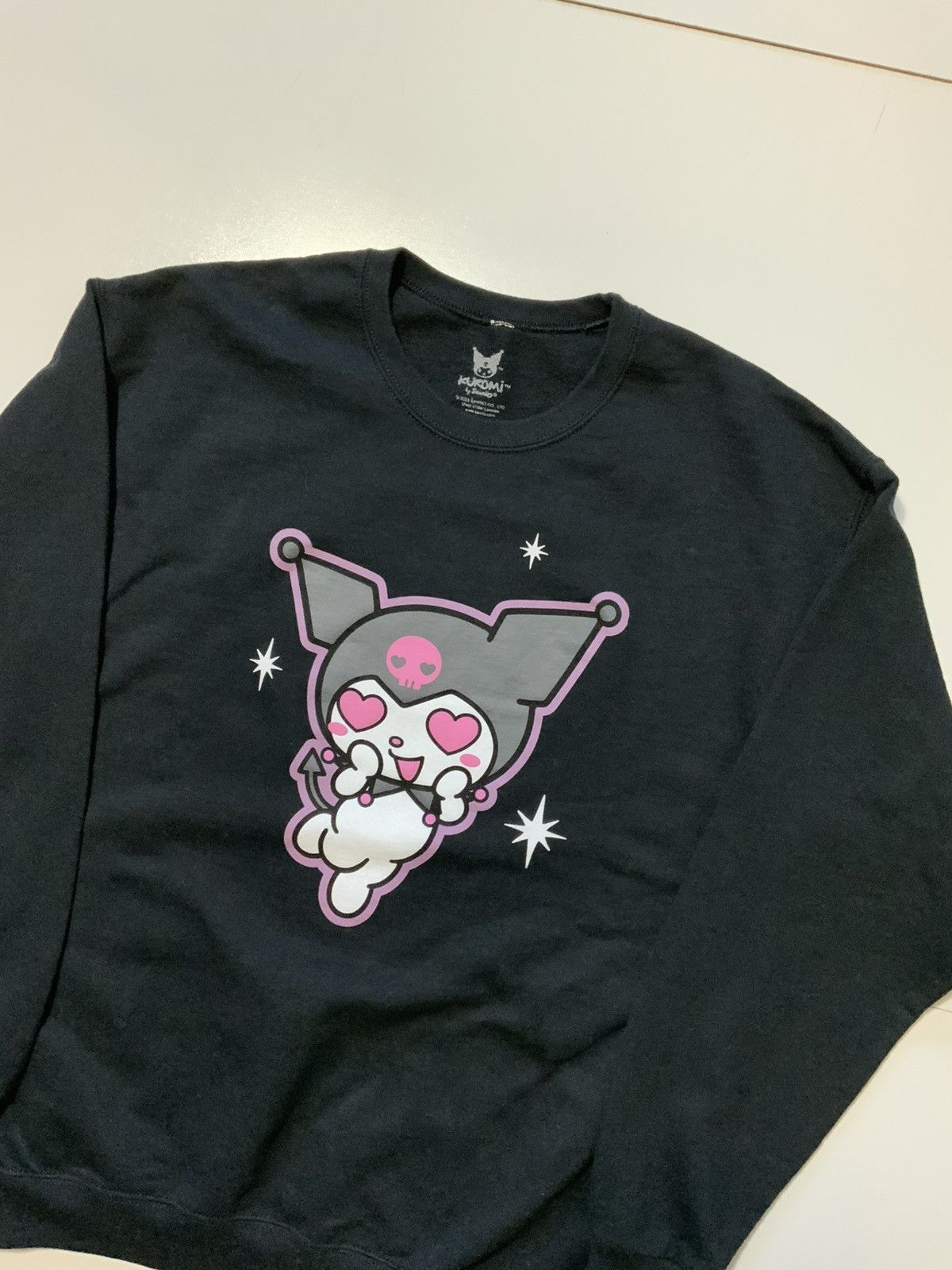 Other Kuromi By Sanrio BioWorld Anime Heart Skull Sweatshirt Size US L / EU 52-54 / 3 - 3 Thumbnail