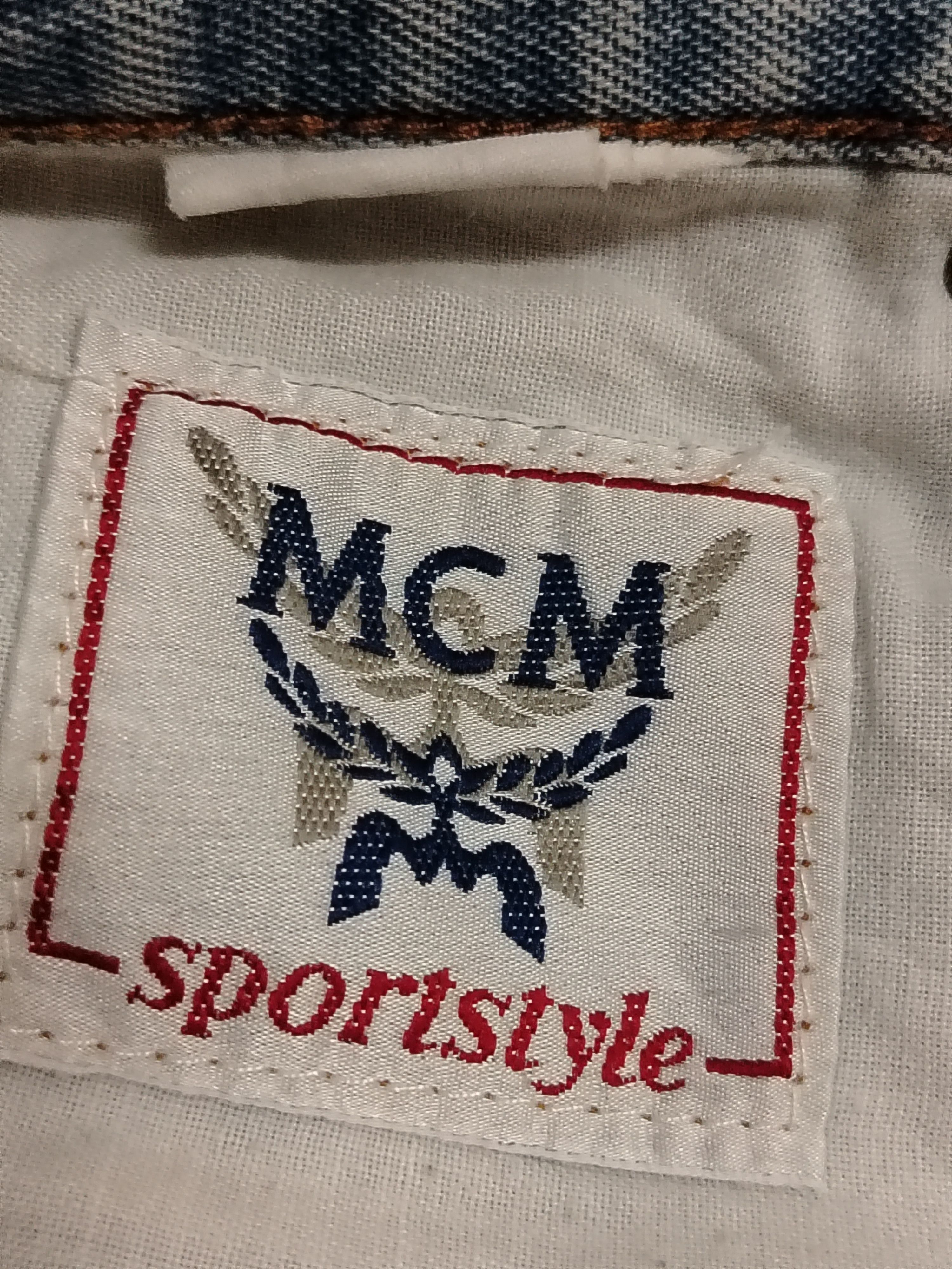 MCM Vintage MCM embroidered jeans Size 28" / US 6 / IT 42 - 8 Thumbnail