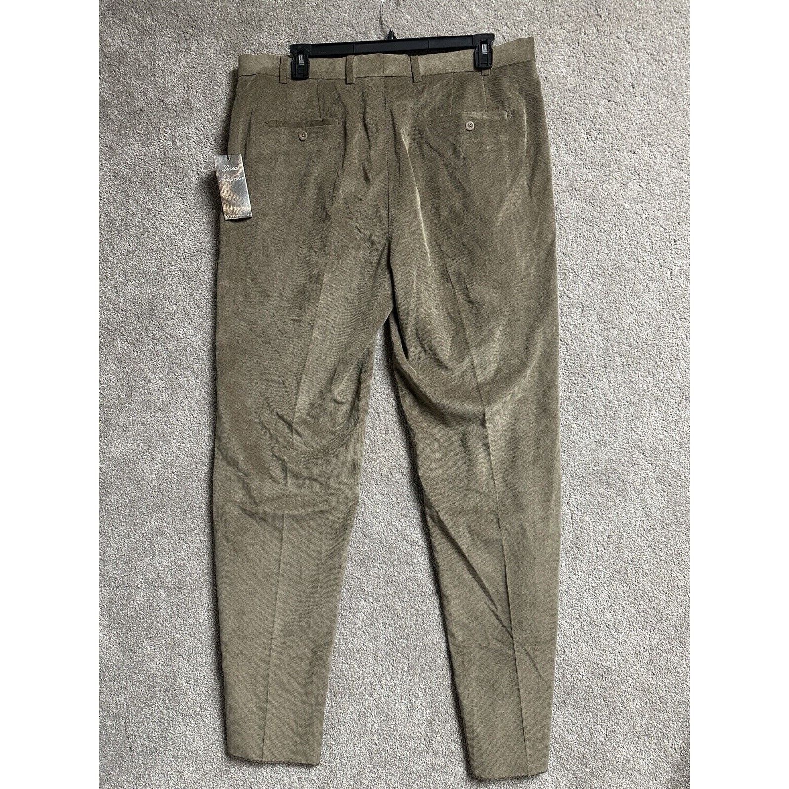 Linea Linea Naturale Pants Mens 40R Ribbed Minimalist Vintage Size US 40 / EU 56 - 2 Thumbnail