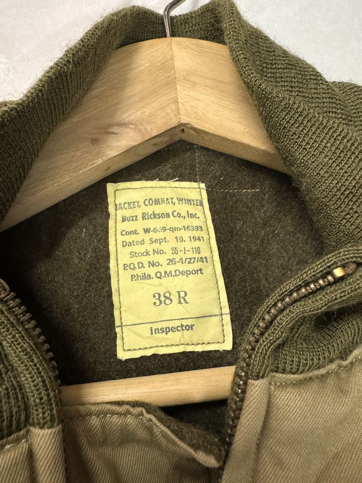 Buzz Rickson's Vintage early 90s Buzz Rickson Tanker Jacket 1st Pattern Size US M / EU 48-50 / 2 - 3 Thumbnail