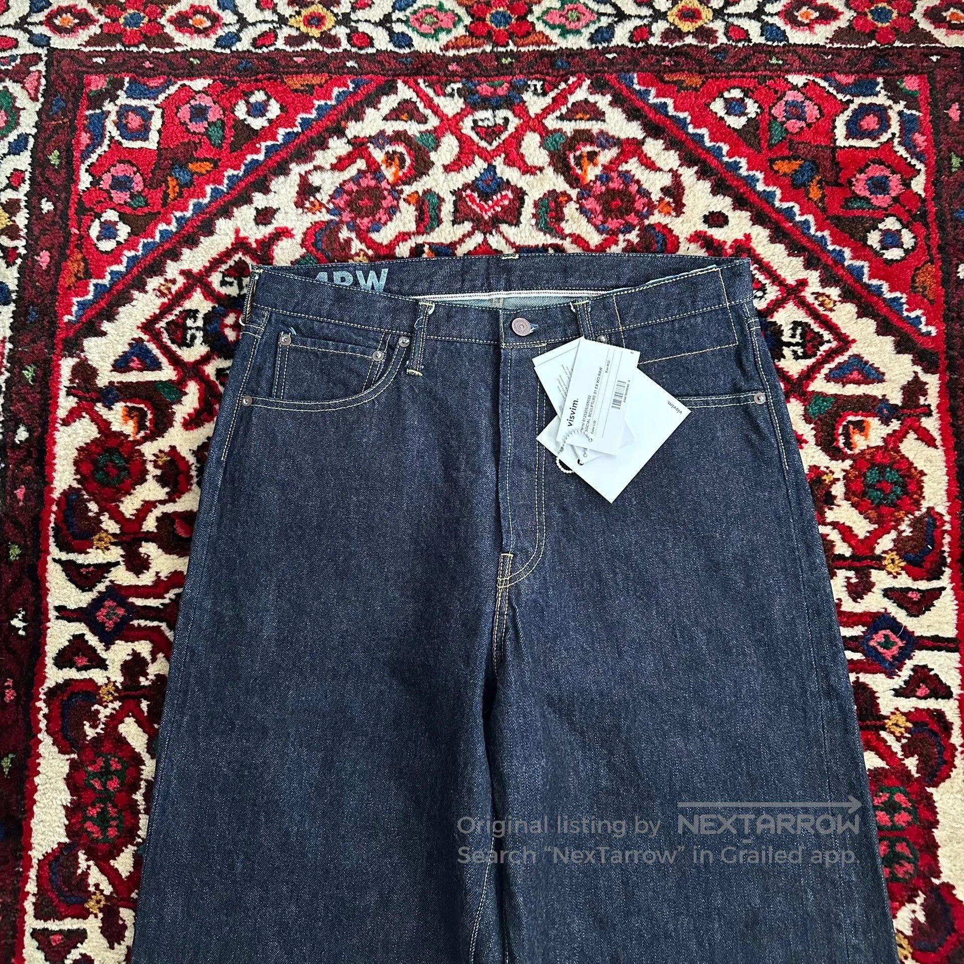Visvim Visvim EX Wide Denim Pants W32L30. Size US 30 / EU 46 - 4 Thumbnail