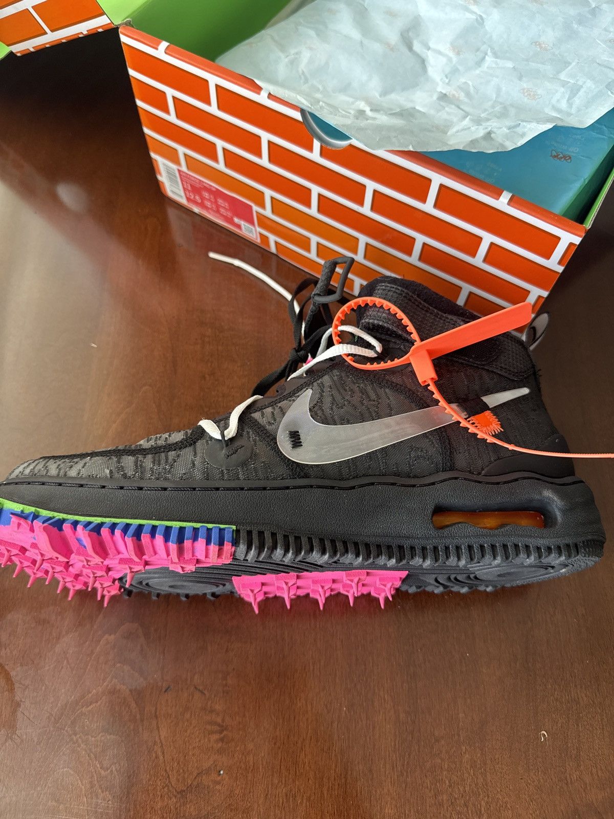 Nike × Off-White Nike Air Force 1 Mid SP Size US 11 / EU 44 - 7 Thumbnail