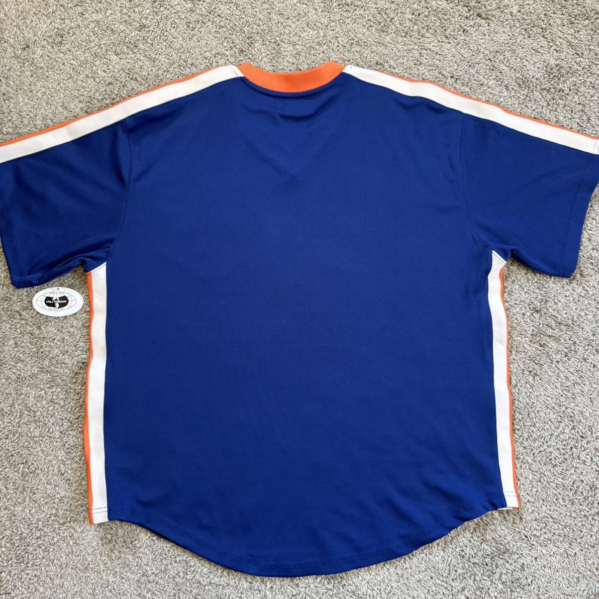 Wu-Tang Clan 🔴Wu-Wear Baseball Jersey Size XL Wu-Tang Blue Orange Rza Size US XL / EU 56 / 4 - 5 Thumbnail