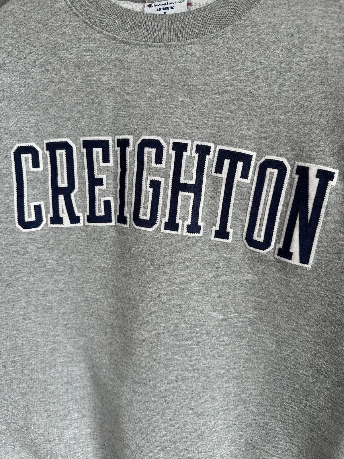 Champion Vintage CHAMPION Creighton Big Logo Sweatshirt Size US S / EU 44-46 / 1 - 7 Thumbnail