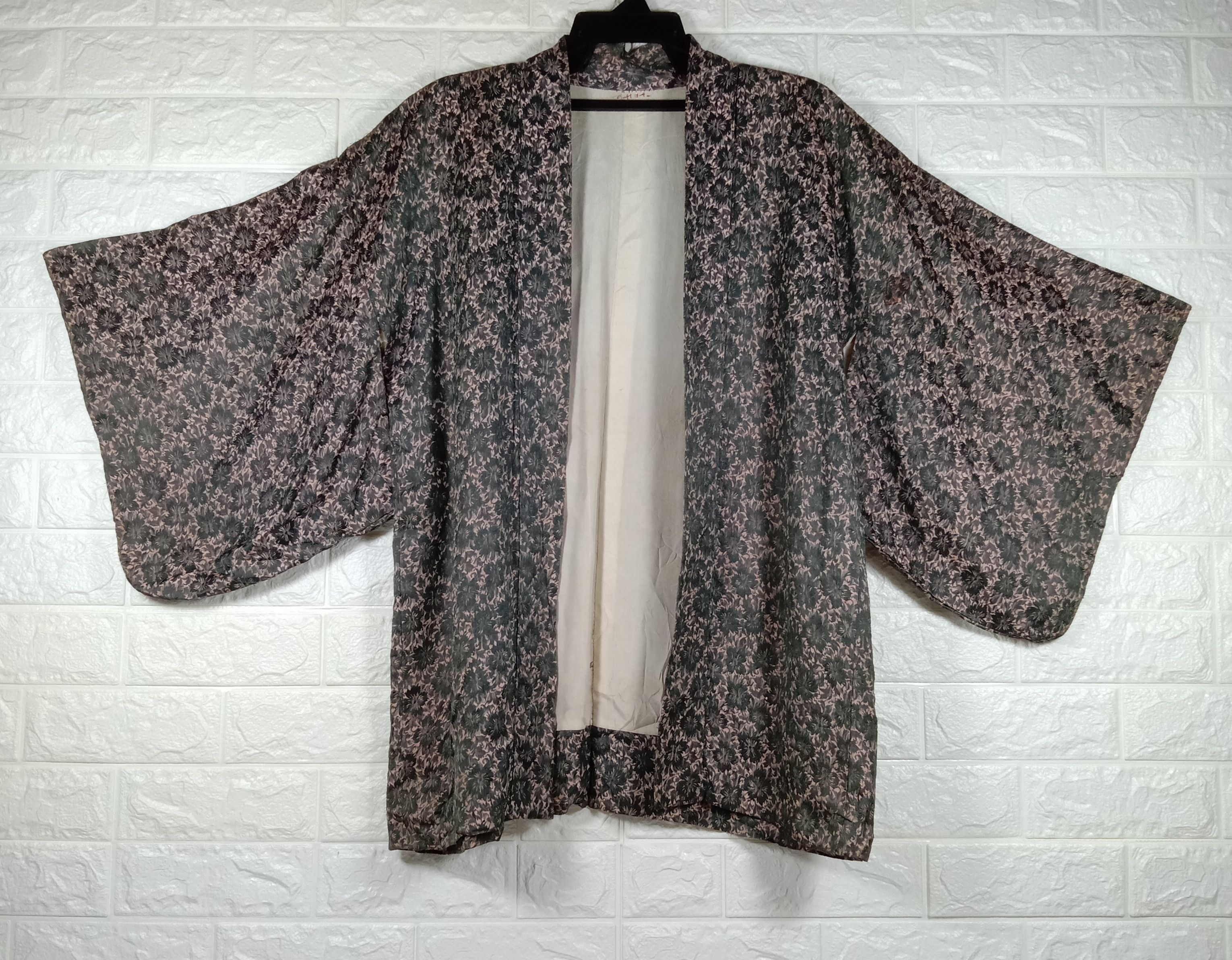 Japanese Brand Vintage Kimono Noragi Haori Hanten Cardigan Size US XL / EU 56 / 4 - 1 Thumbnail