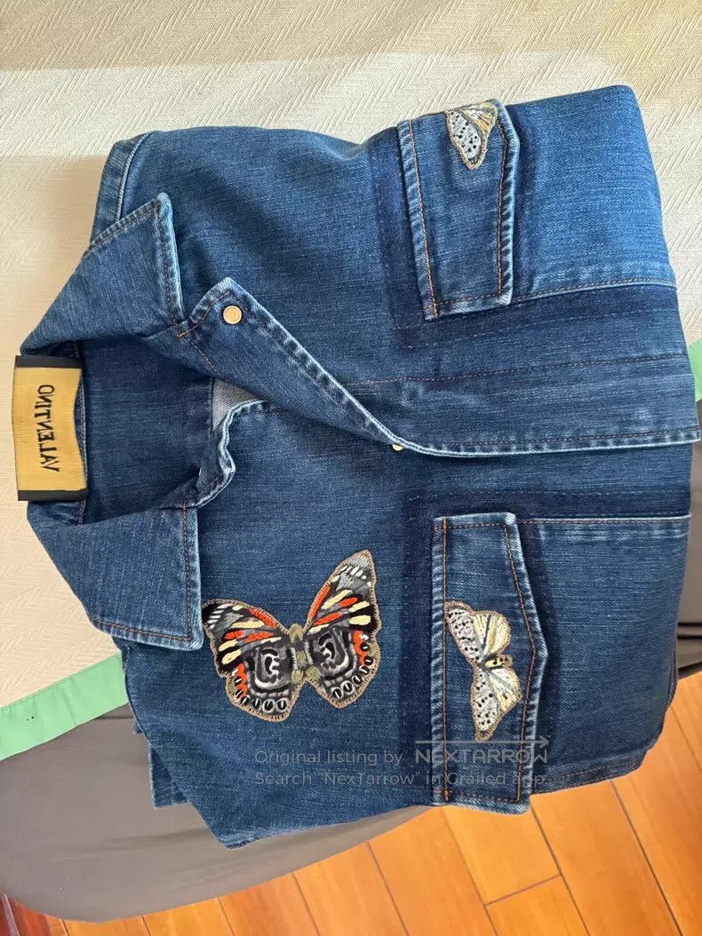 Valentino Valentino Limited edition denim top Size XXS / US 00 / IT 34 - 4 Thumbnail