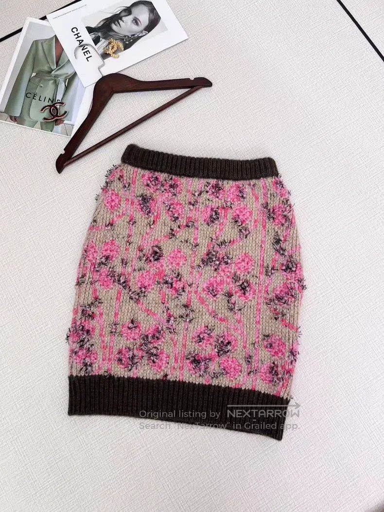 Chanel Chanel 22K knitted skirt Size 25" / US 0 / IT 36 - 3 Thumbnail