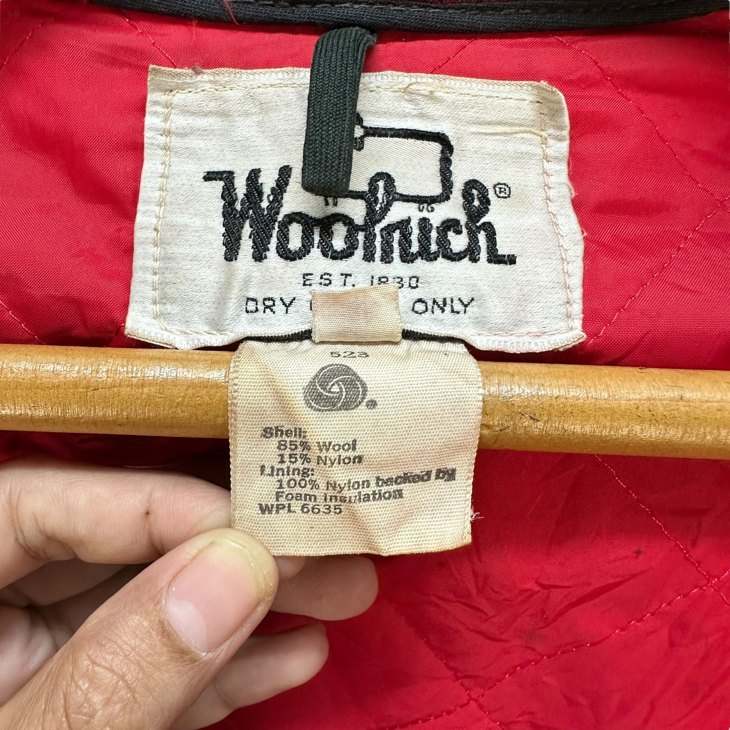 Woolrich Woolen Mills Vintage 80's WOOLRICH Checked Flannel Chore Jacket #A80-1935 Size US XL / EU 56 / 4 - 14 Thumbnail