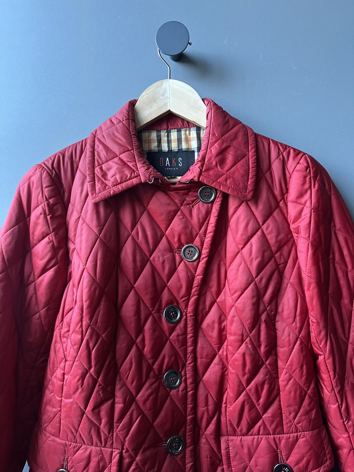 DAKS Daks London Quilted Trench Jacket Size 40 IT Size S / US 4 / IT 40 - 2 Thumbnail