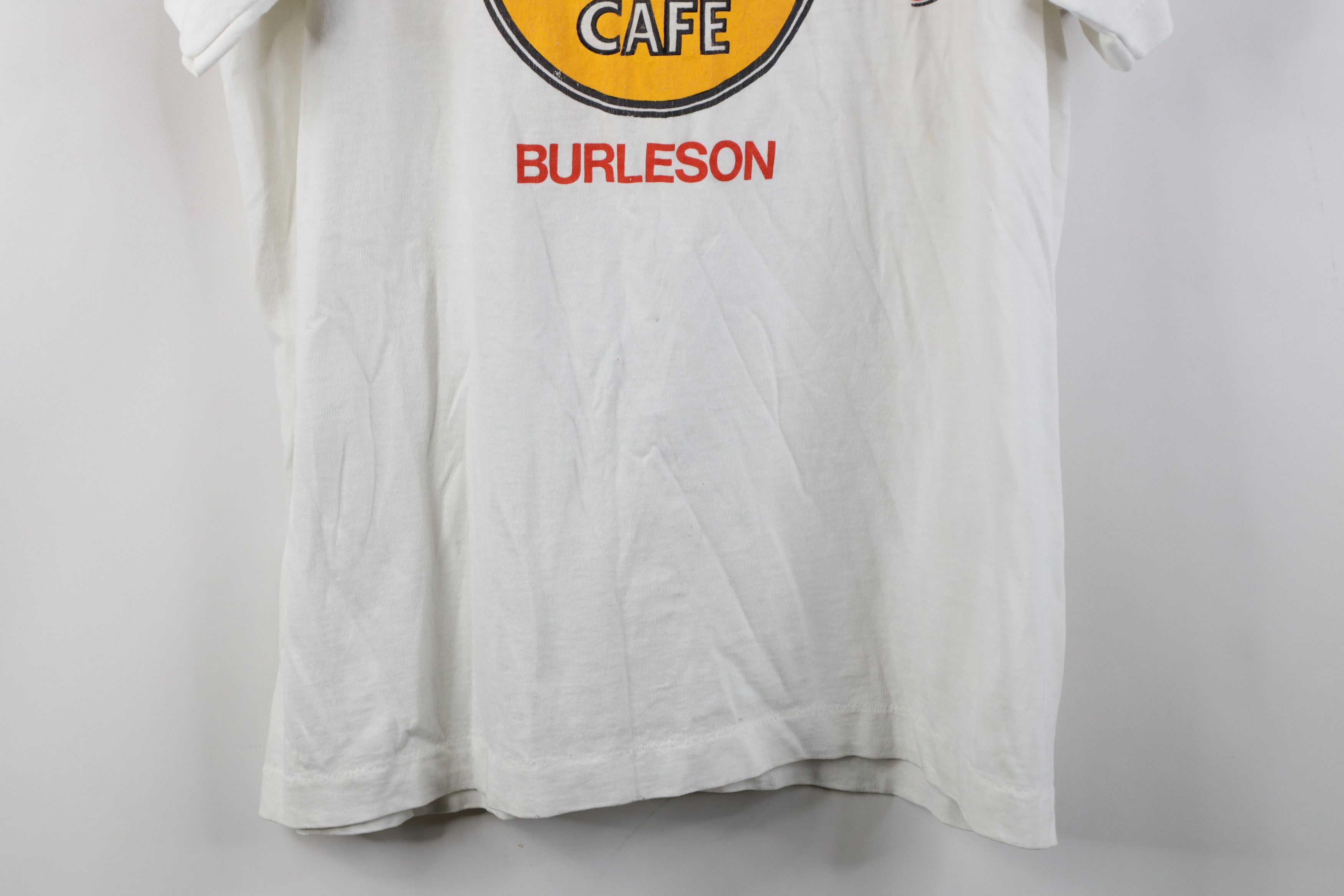 Vintage Vintage 90s Streetwear Hard Rack Cafe Hunting Deer T-Shirt Size US XL / EU 56 / 4 - 3 Thumbnail