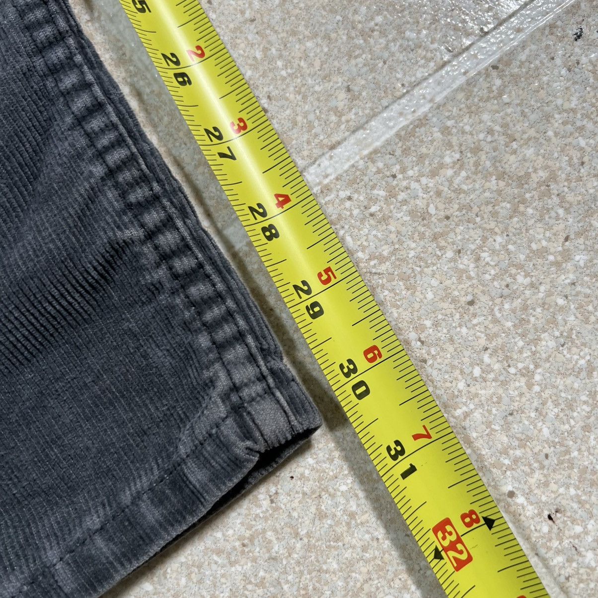 Levi's Vintage Levis 569 Corduroy Baggy Pants Skater Gray Loose Size US 29 - 8 Thumbnail