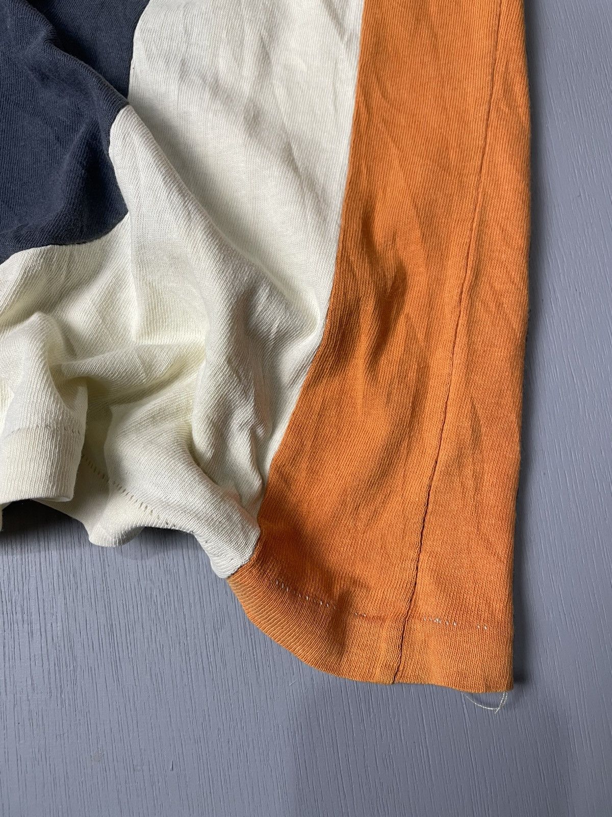 Stussy Vintage 90’s sun faded STUSSY colour block tshirt Size US M / EU 48-50 / 2 - 5 Thumbnail