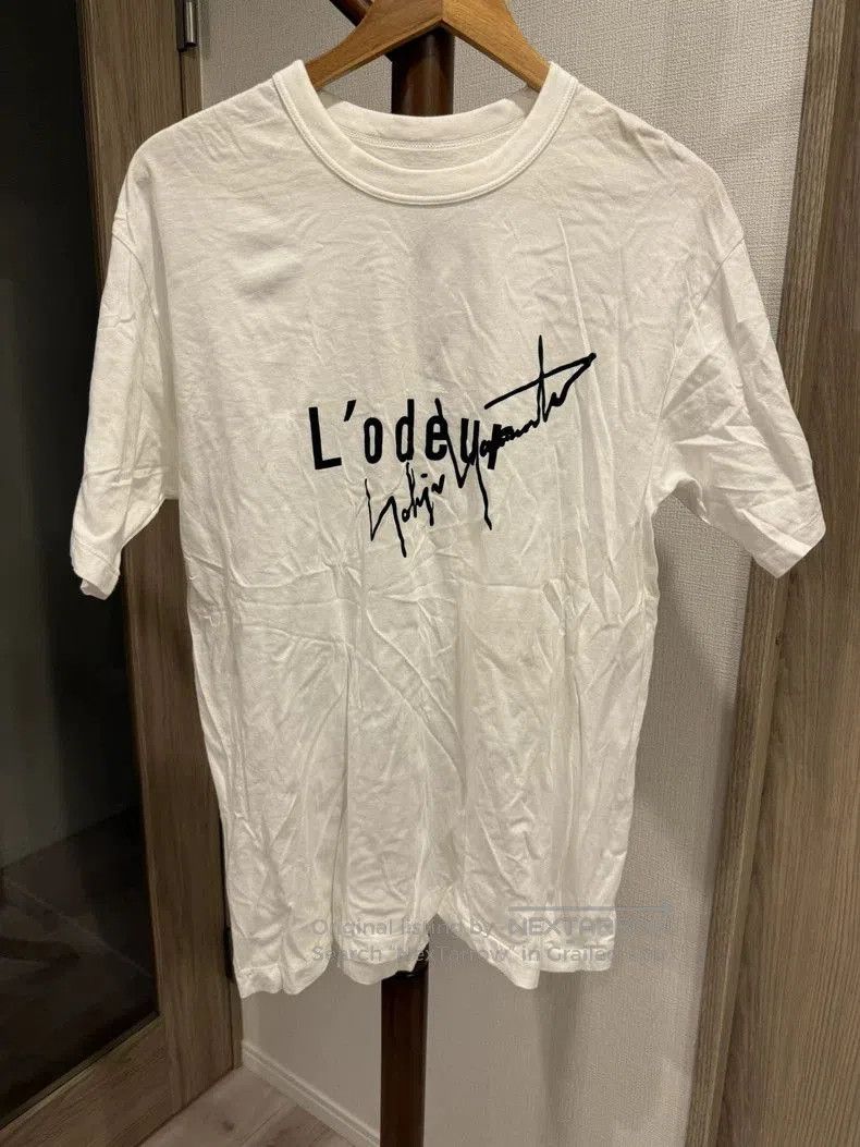 Yohji Yamamoto Yohji Yamamoto White Cotton T-shirt. Size US M / EU 48-50 / 2 - 3 Thumbnail