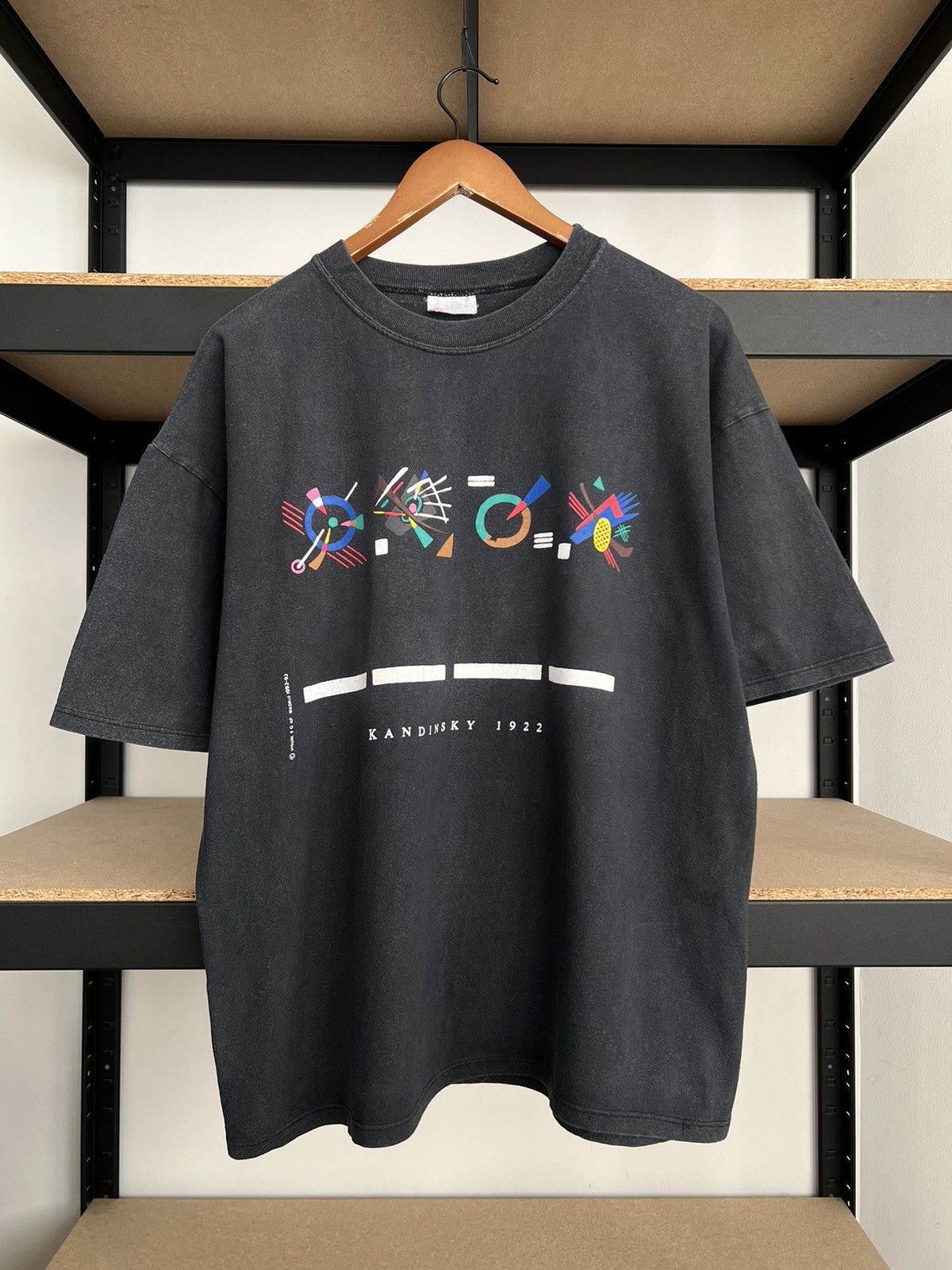 Arts & Science Vintage 90s Wassily Kandinsky 1922 Geometric Abstraction Art Size US XL / EU 56 / 4 - 1 Thumbnail