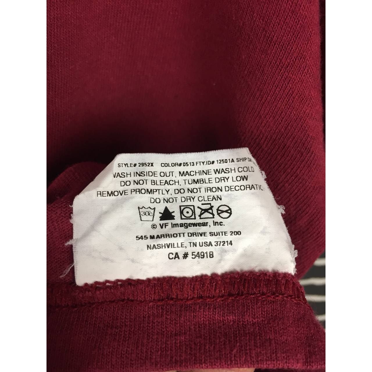NFL × Sports Specialties NFL Team Apparel Washington Redskins Football Logo Tee Size US L / EU 52-54 / 3 - 7 Thumbnail